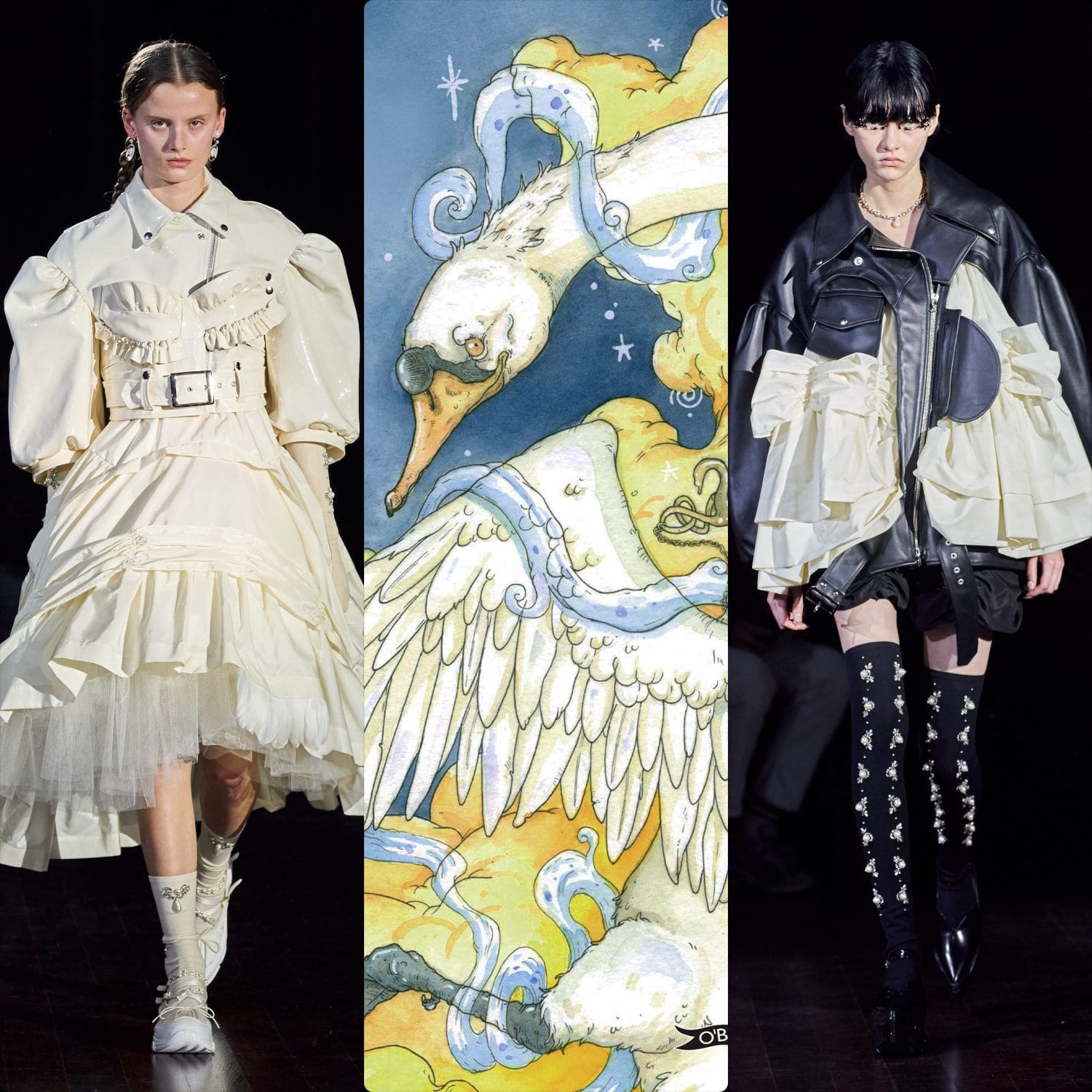 Simone Rocha Autunno Inverno 2022-2023 Londra RUNWAY MAGAZINE