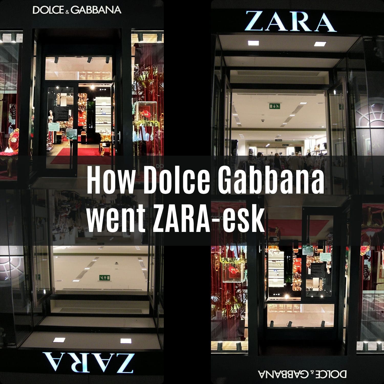 ドルチェ&ガッバーナが新たなZARAになった経緯 - 2022年秋 -2023 Runway 雑誌