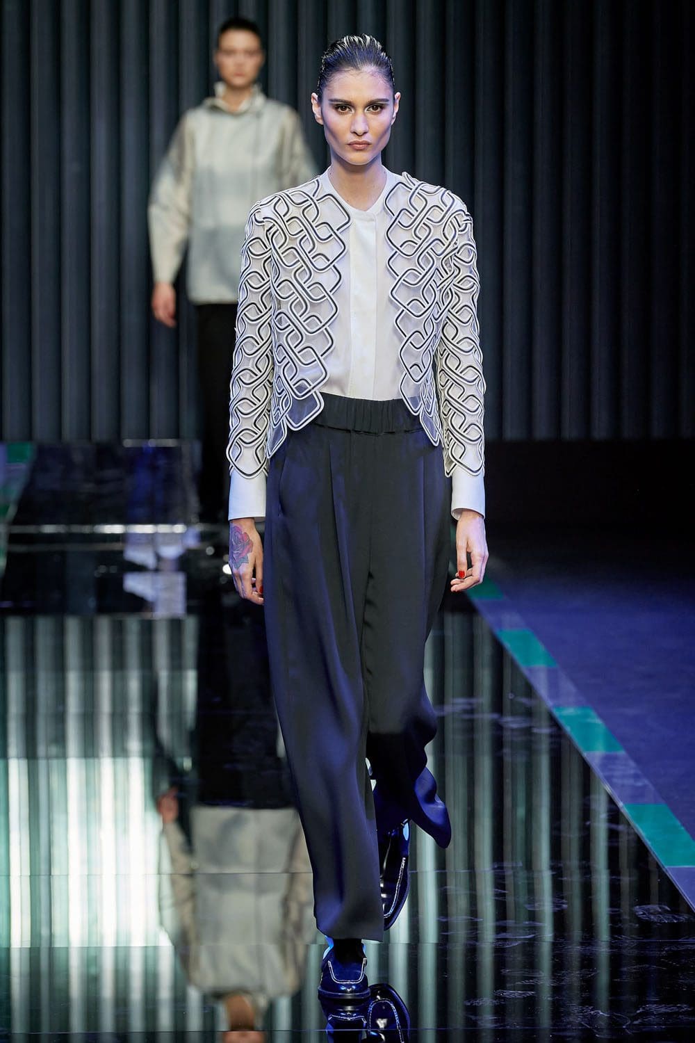 Giorgio Armani 2022 秋冬系列2023 米兰 Runway 杂志