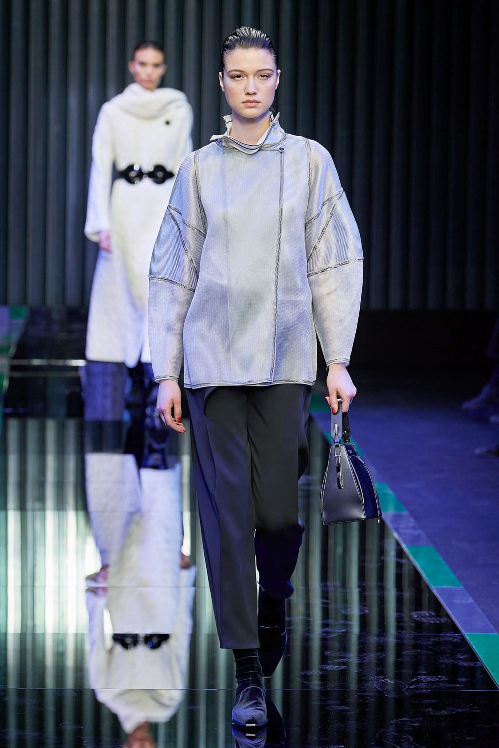 Giorgio Armani 2022 秋冬系列2023 米兰 Runway 杂志