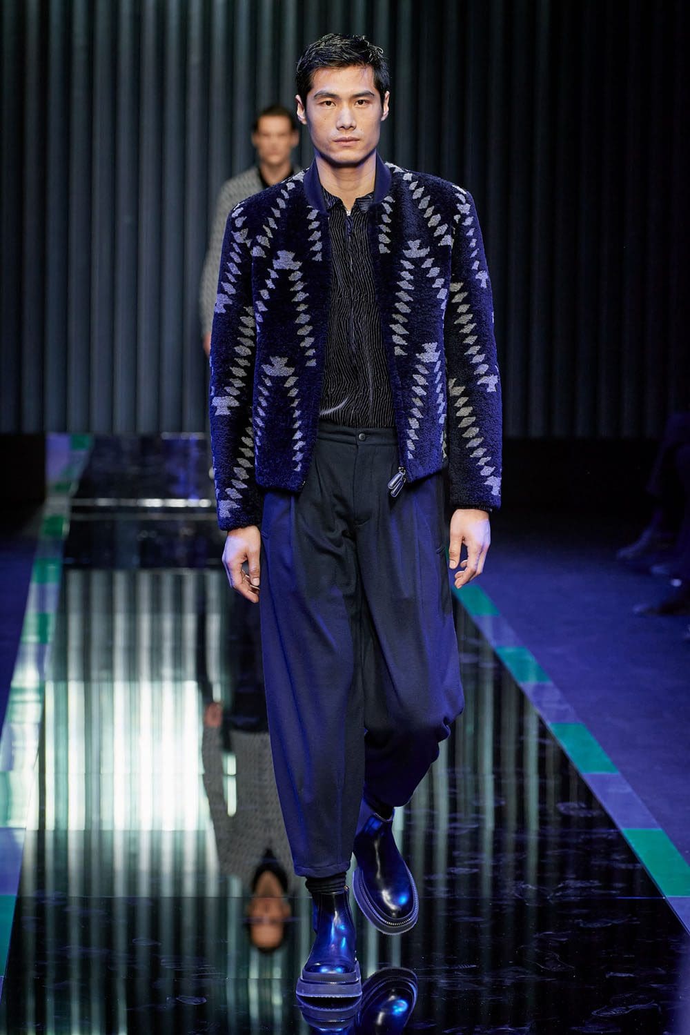 Giorgio Armani 2022 秋冬系列2023 米兰 Runway 杂志