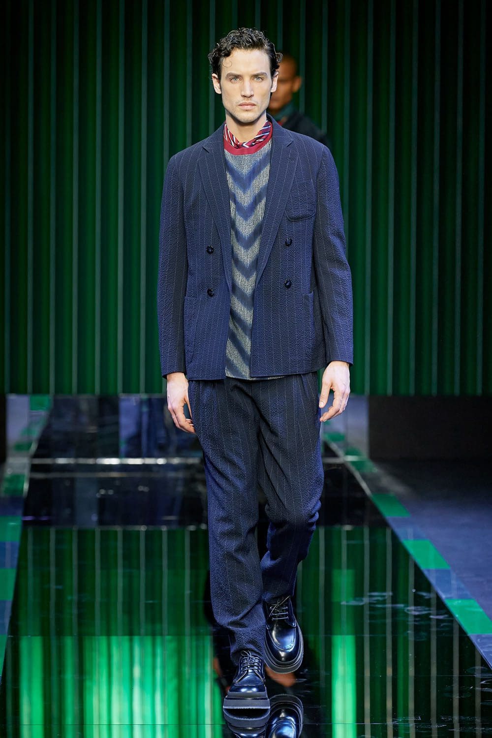 Giorgio Armani 2022 秋冬系列2023 米兰 Runway 杂志
