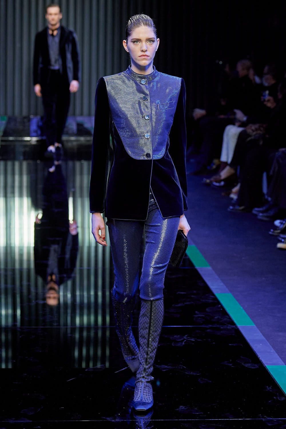 Giorgio Armani 2022 秋冬系列2023 米兰 Runway 杂志