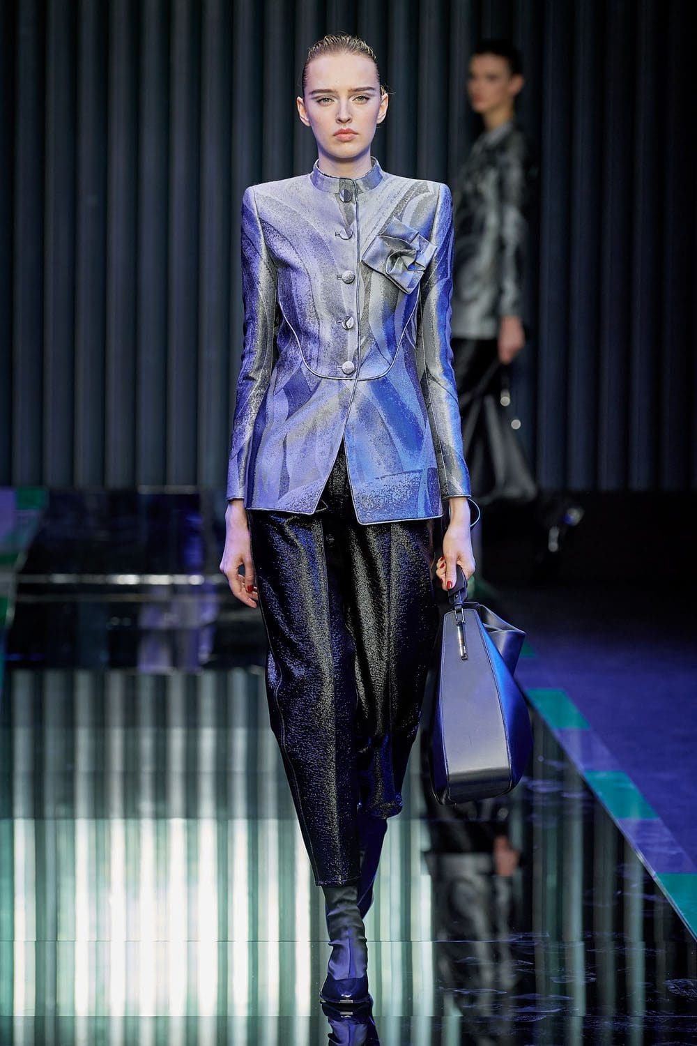 Giorgio Armani 2022 秋冬系列2023 米兰 Runway 杂志