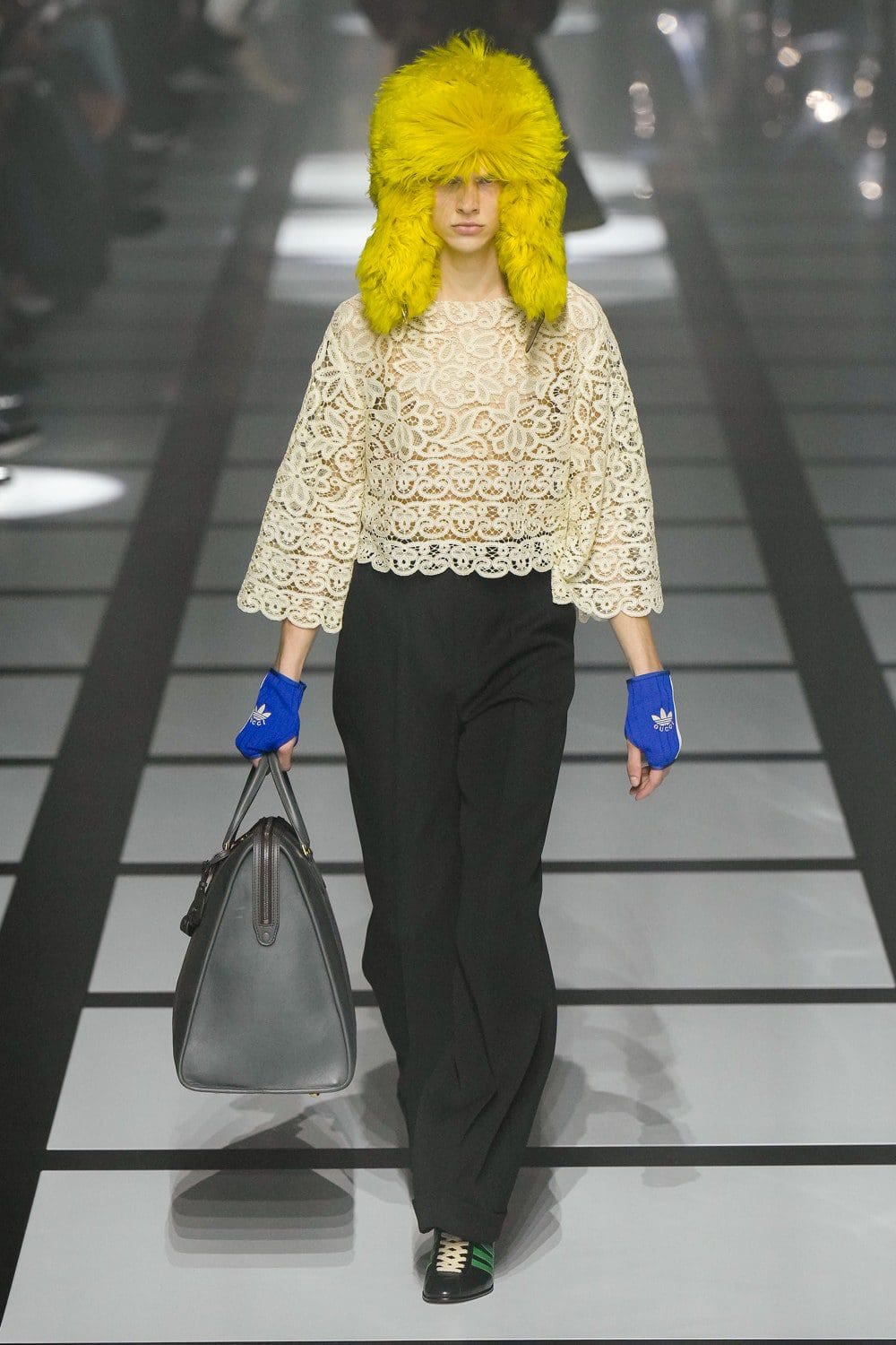 Gucci x Adidas Autunno 2022-2023 Runway Magazine