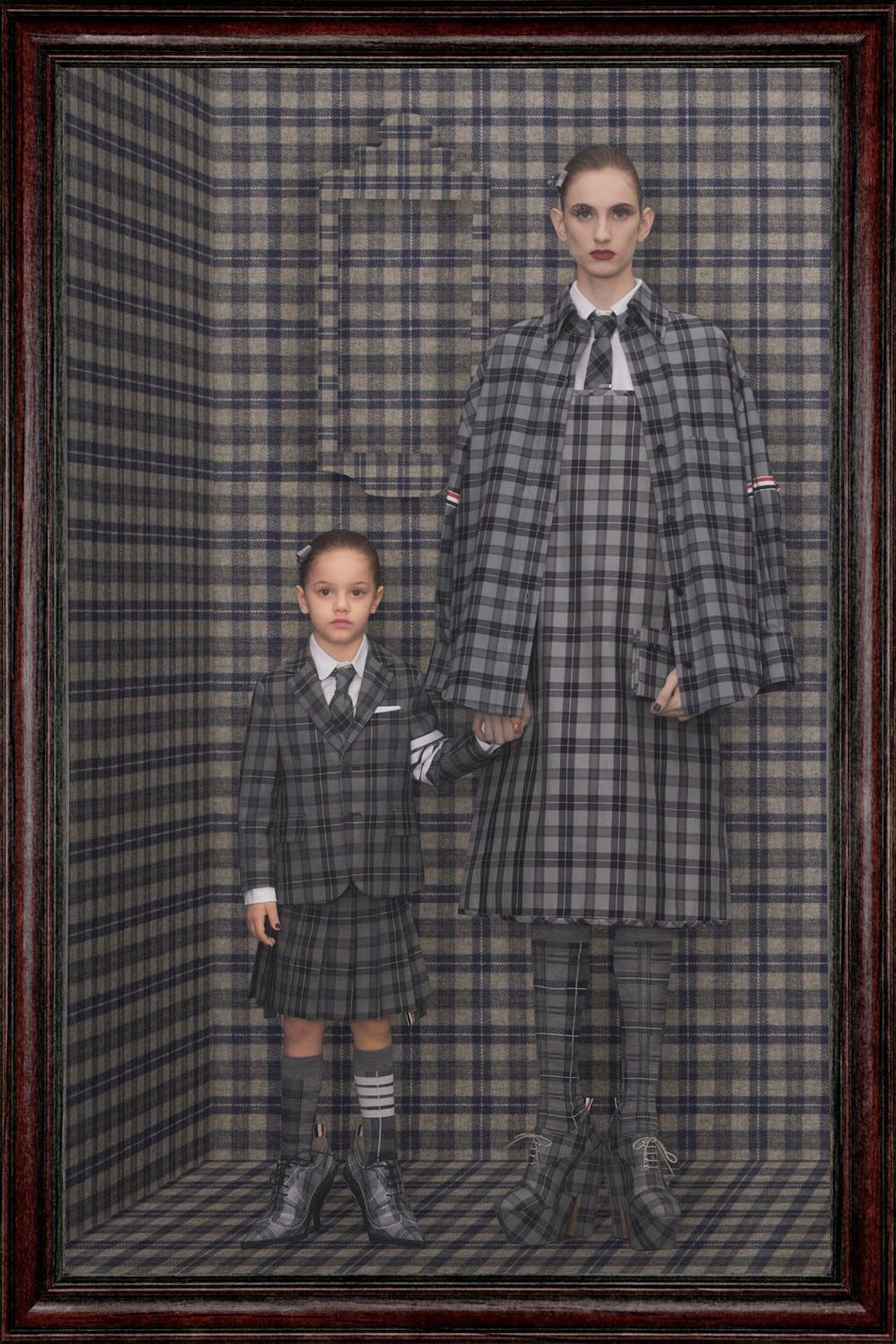Thom Browne Fall Winter 2022-2023 Tartan by RUNWAY MAGAZINE