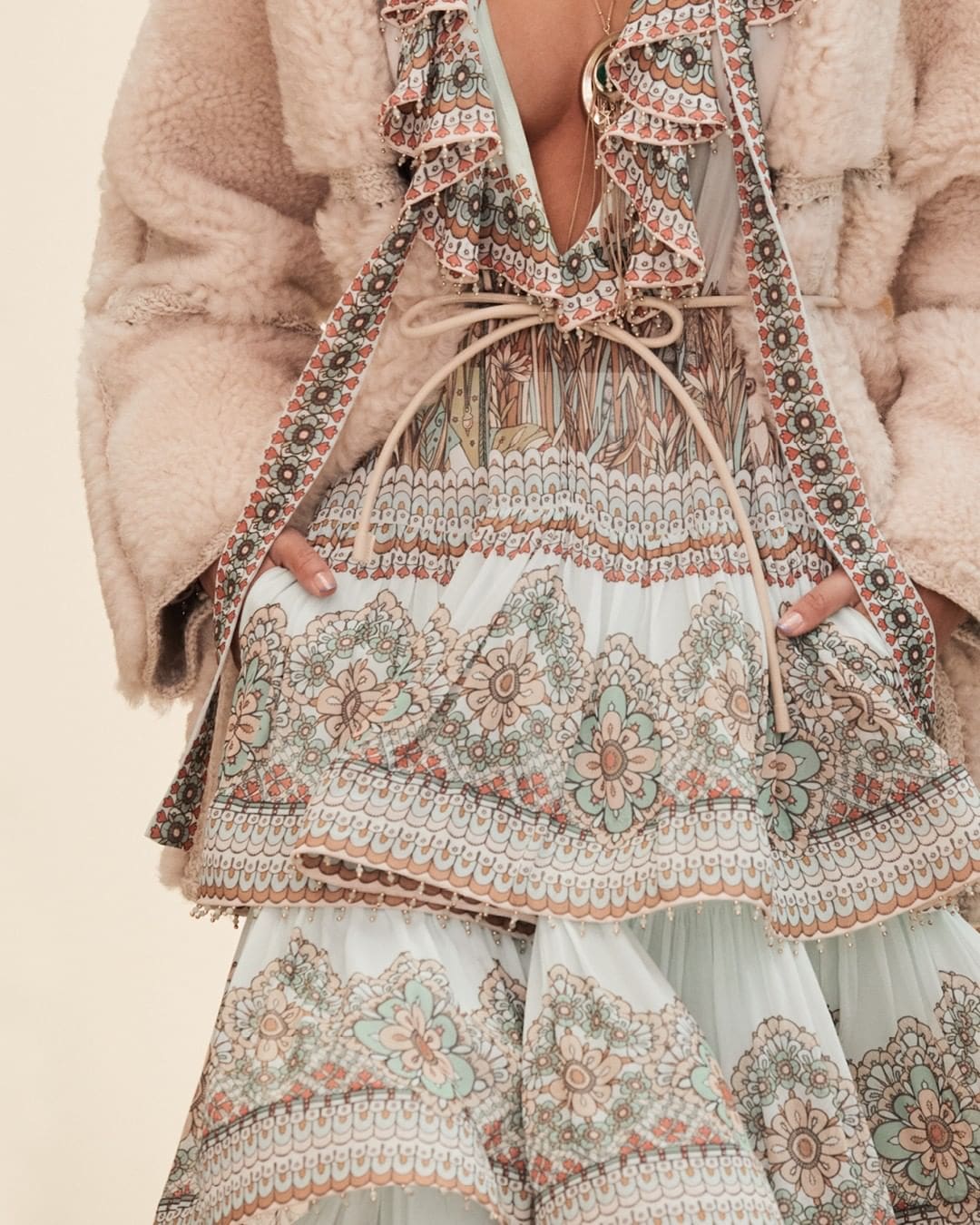 Zimmermann Fall Winter 2022-2023 Details Close Up by RUNWAY MAGAZINE