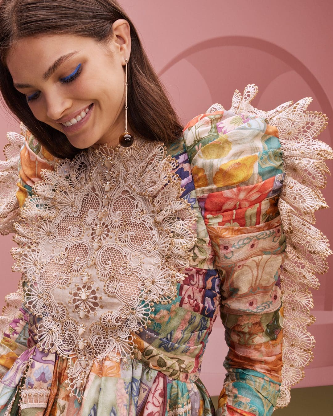 Zimmermann Fall Winter 2022-2023 Details Close Up by RUNWAY MAGAZINE