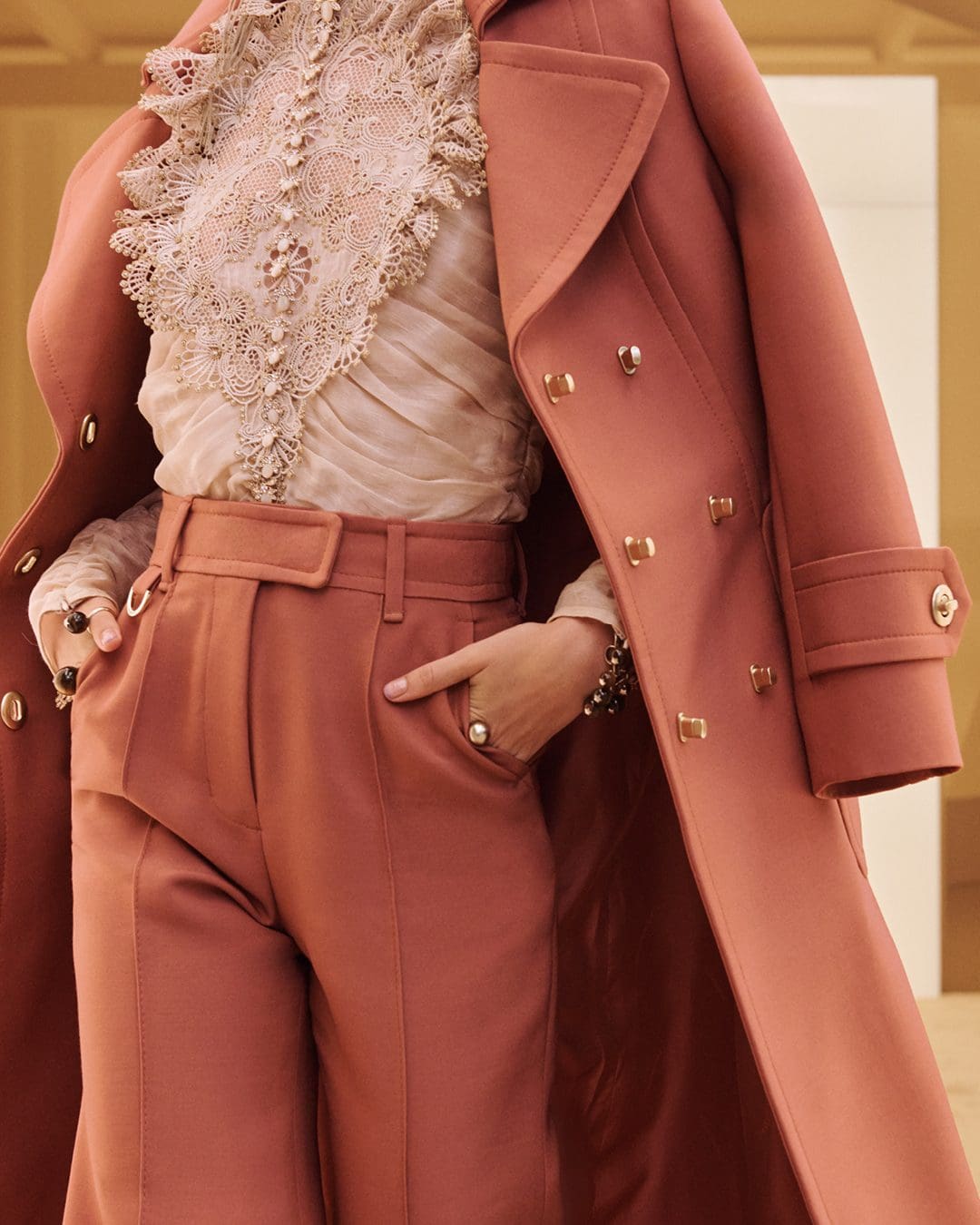 Zimmermann Fall Winter 2022-2023 Details Close Up by RUNWAY MAGAZINE