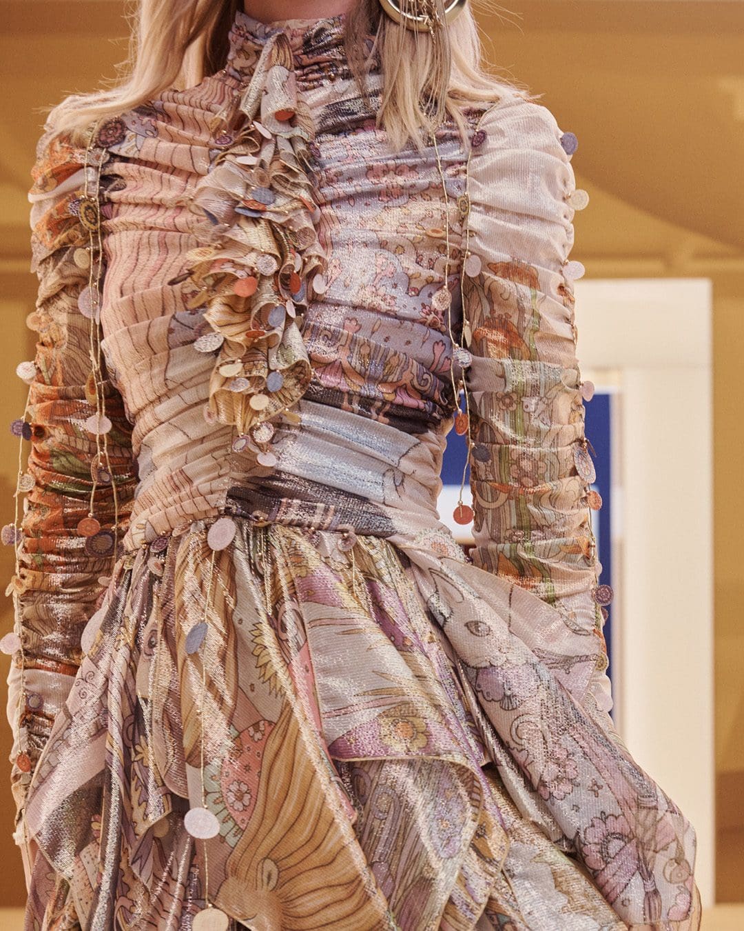 Zimmermann Fall Winter 2022-2023 Details Close Up by RUNWAY MAGAZINE