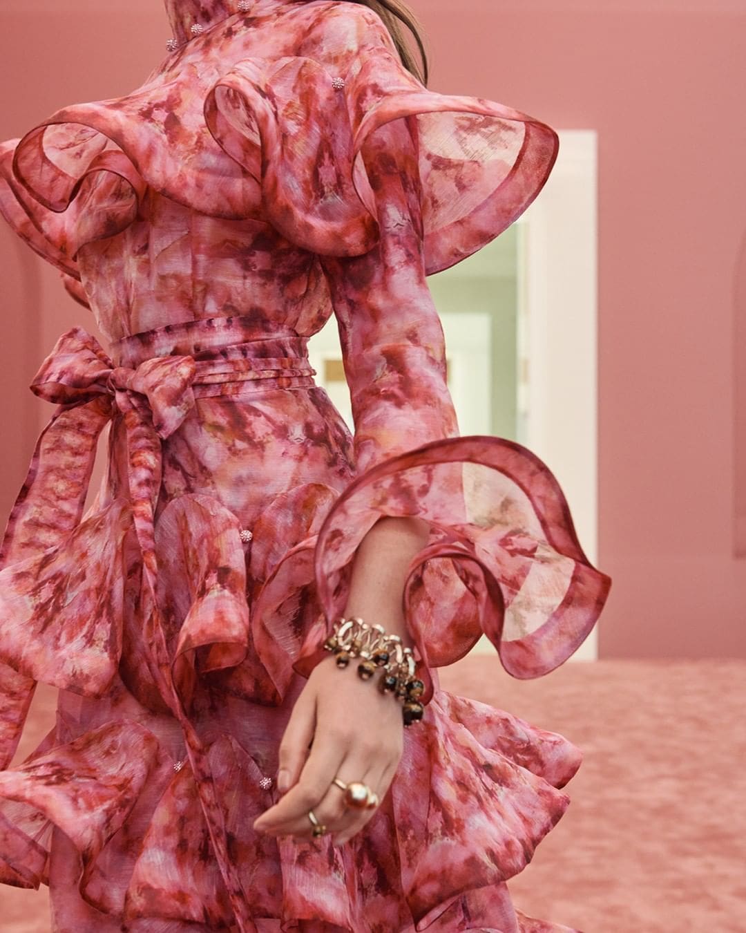 Zimmermann Fall Winter 2022-2023 Details Close Up by RUNWAY MAGAZINE