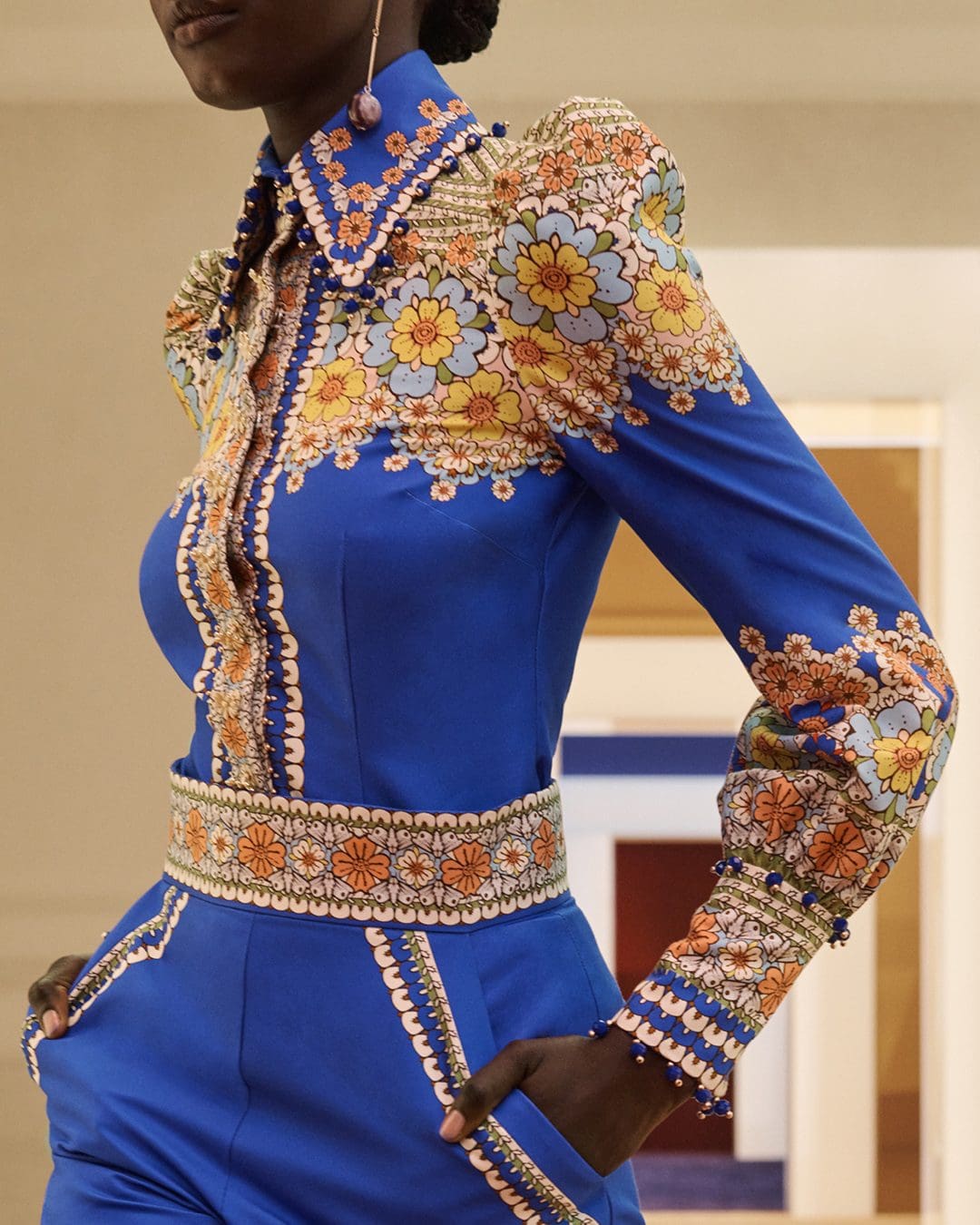 Zimmermann Fall Winter 2022-2023 Details Close Up by RUNWAY MAGAZINE