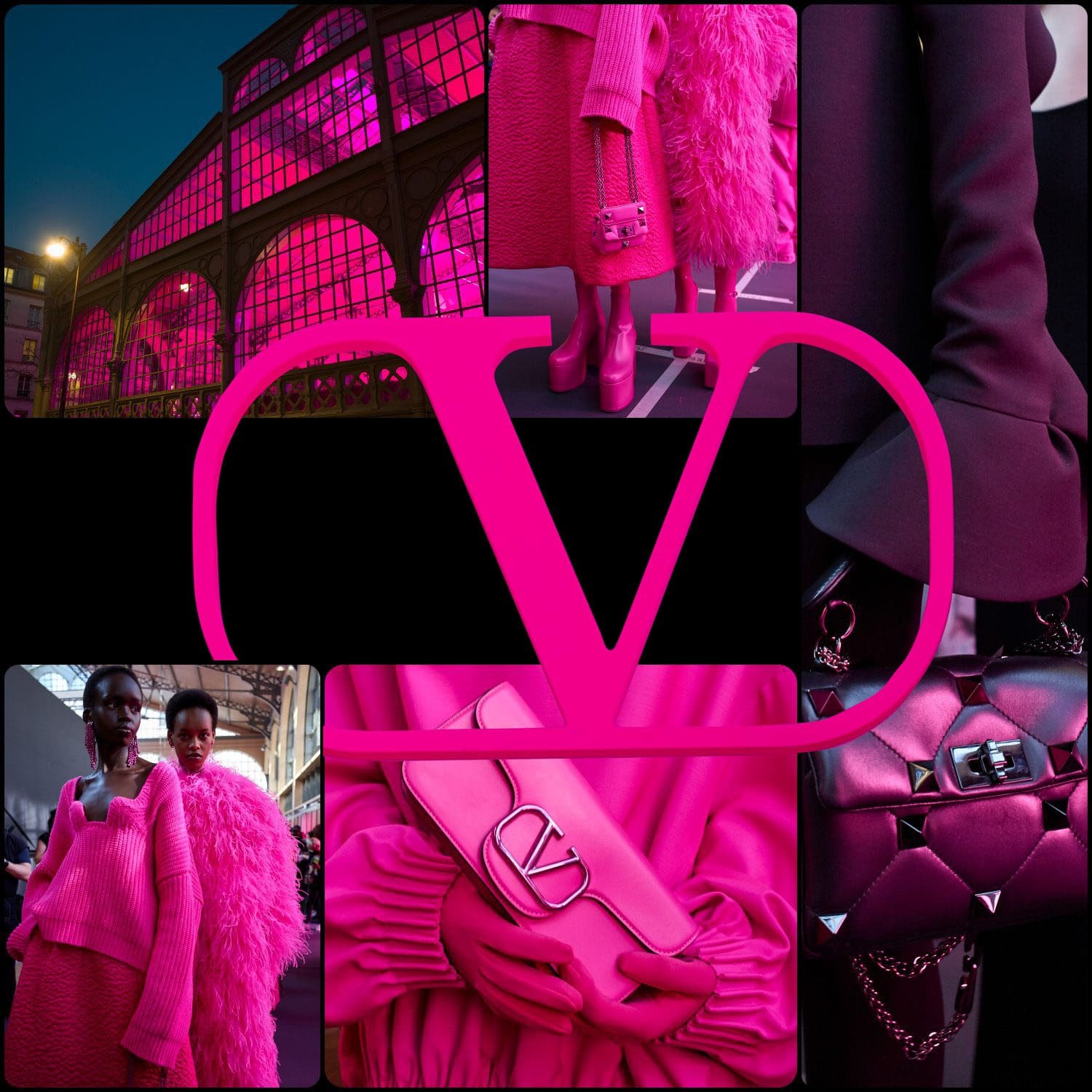 Valentino Backstage Especial Rosa Outono 2022-2023 Runway revista