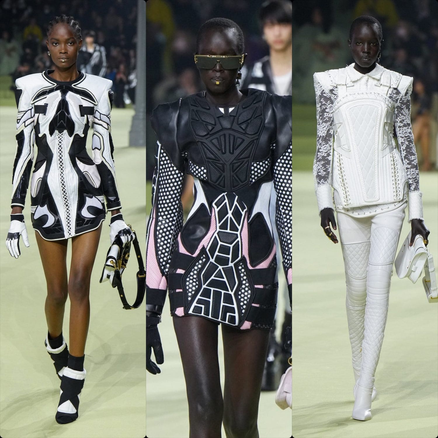 奥利维尔的巴尔曼 Rousteing 2022 秋冬-2023 巴黎 Runway 杂志