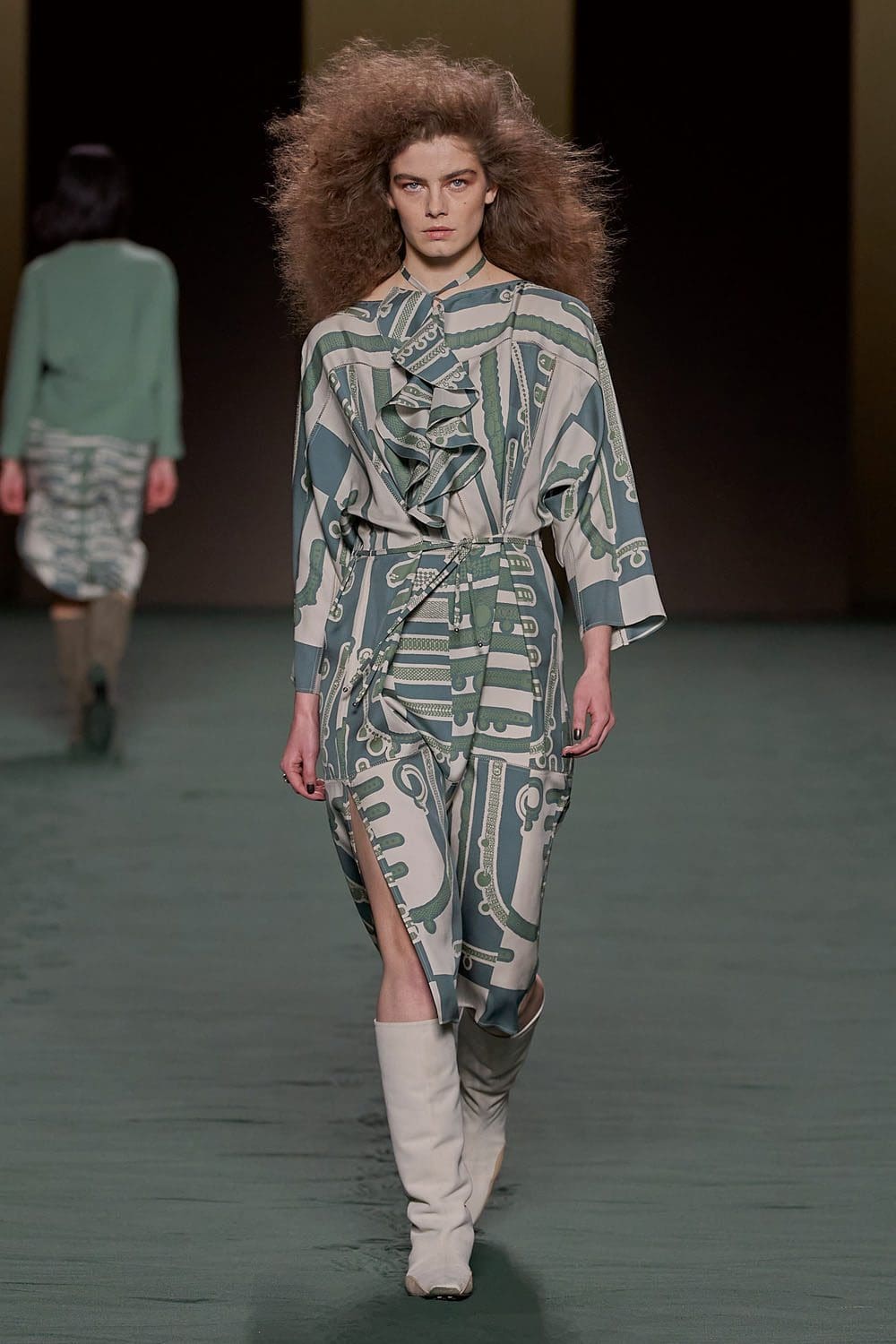 Hermes Autunno Inverno 2022-2023 Parigi Runway Magazine