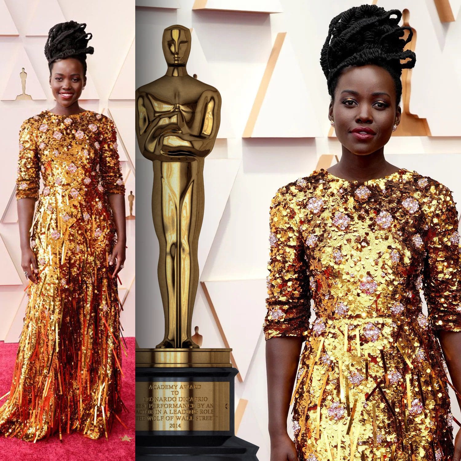 Lupita Nyongo se viste de Prada en los Oscar 2022 Runway Revistas