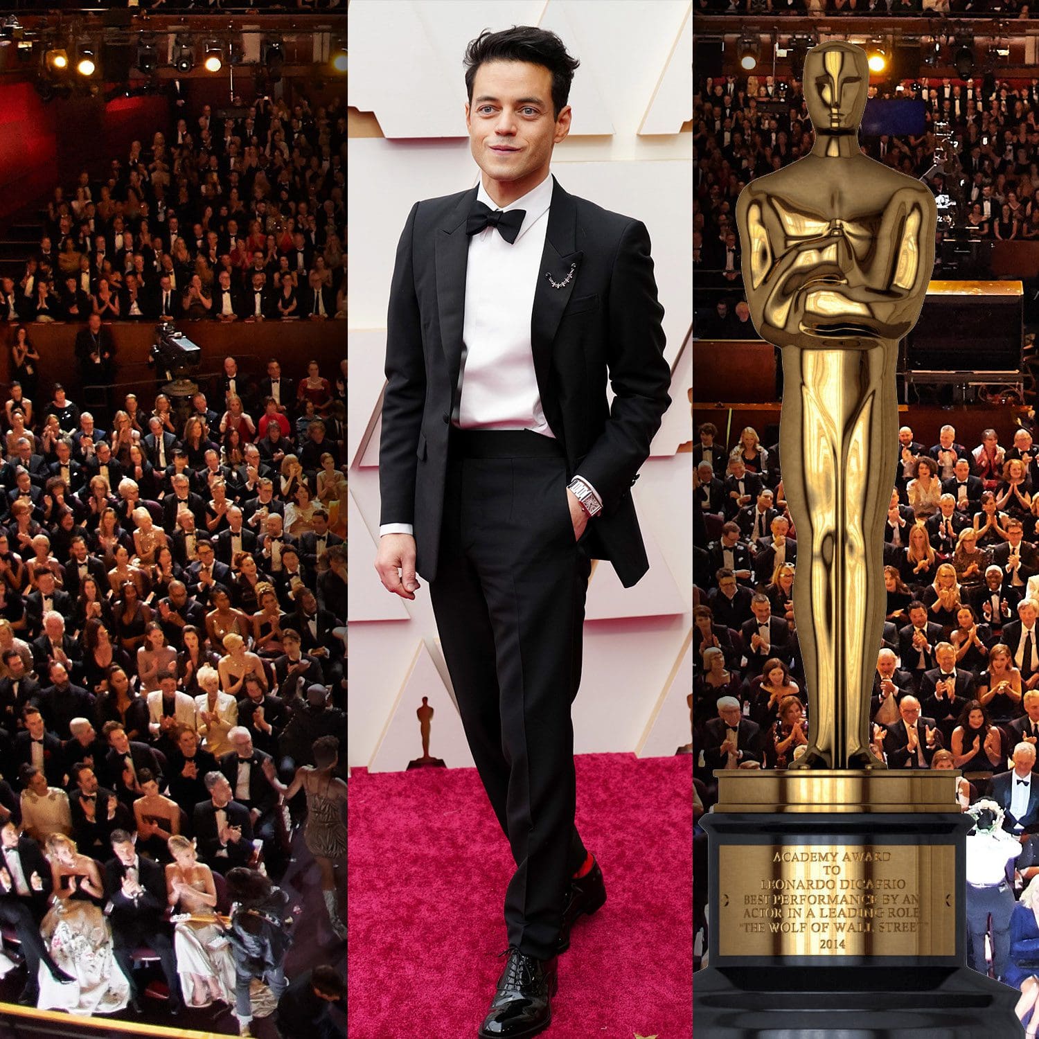 Rami Malek asiste a los Oscar 2022 Runway Revistas