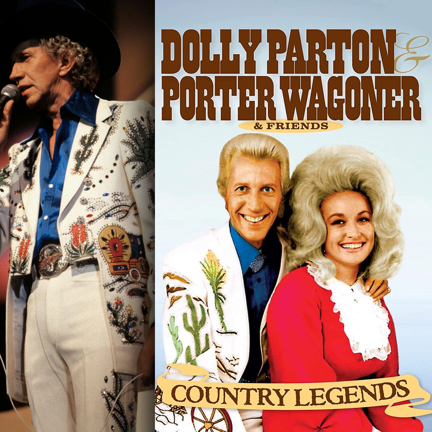 Porter Wagoner in Nudie's Suit and Dolly Parton