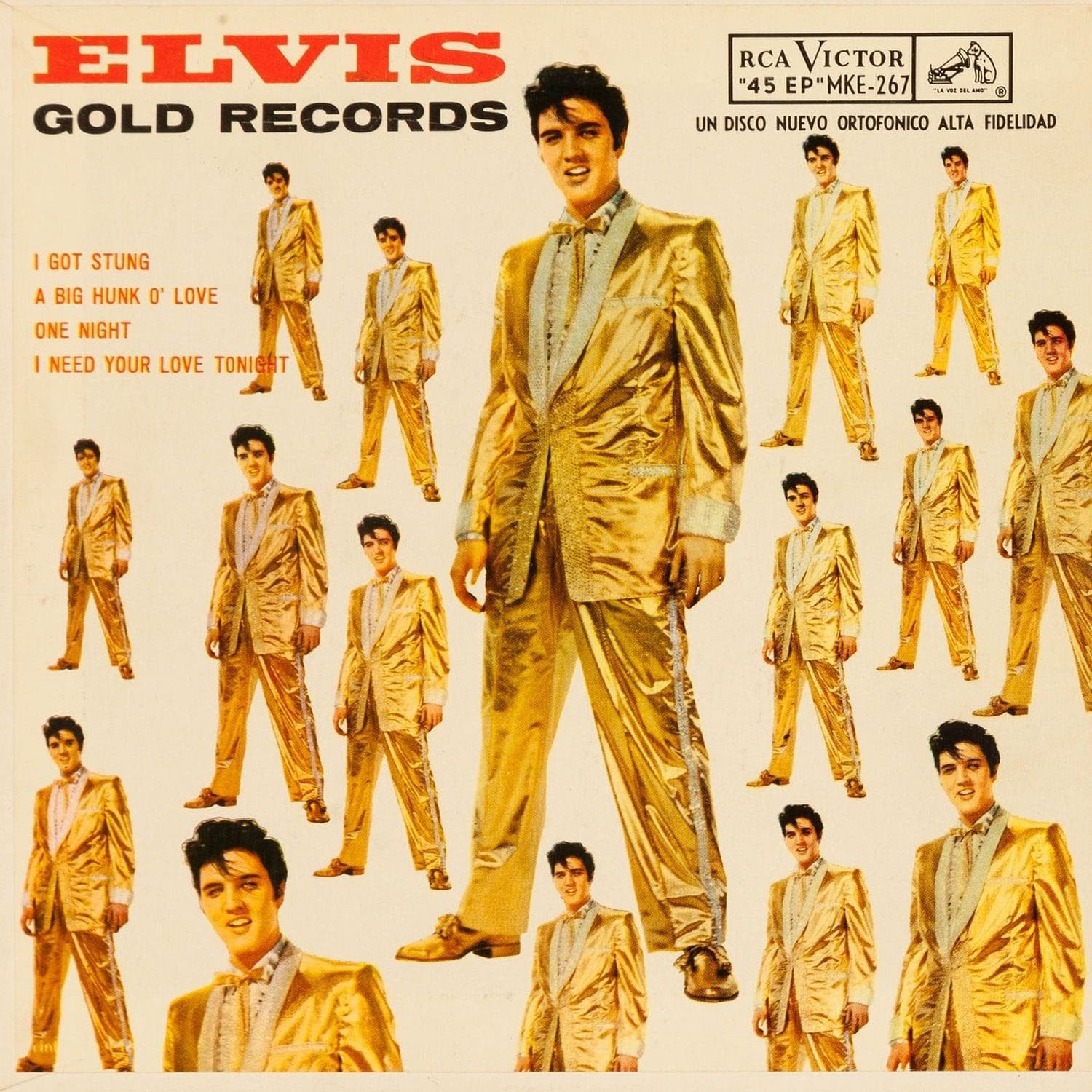 Elvis Presley Nudie's Suit - Gold Records cover