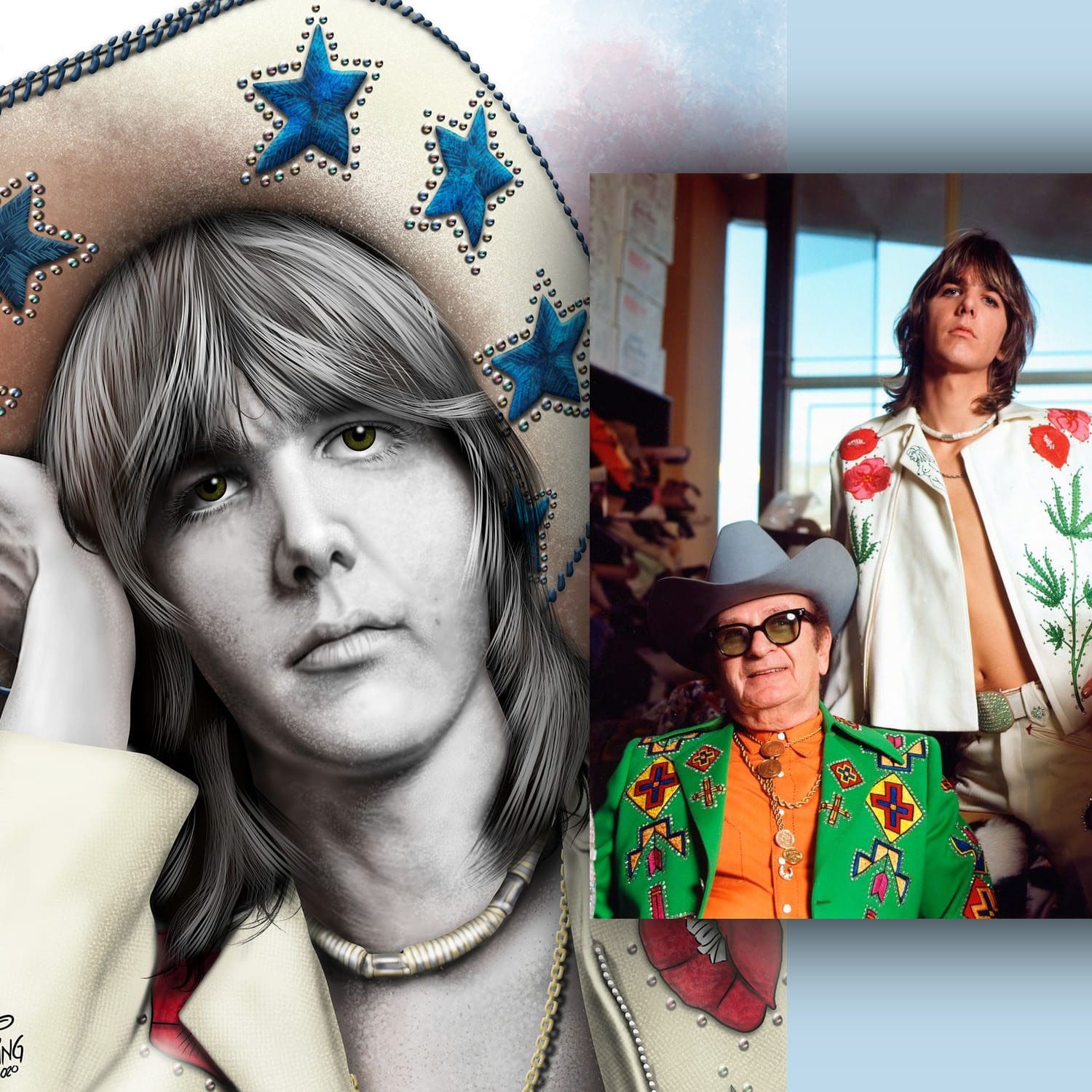 Gram Parsons in Nudie's Suit