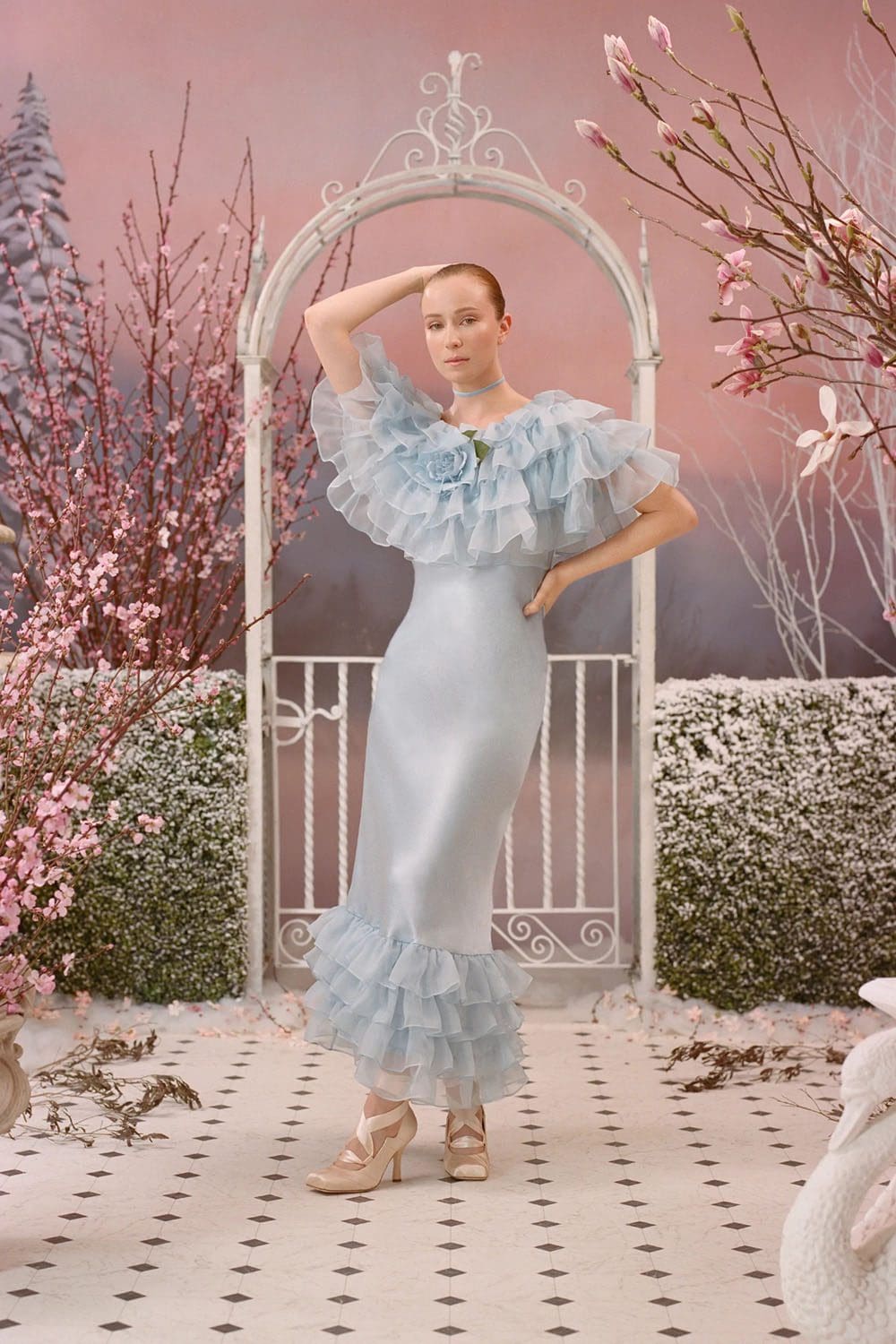 rodarte outono inverno 2022 2023 desenhado por Kate e Laura Mulleavy, foto por Daria Kobayashi Ritch runway revista (51)