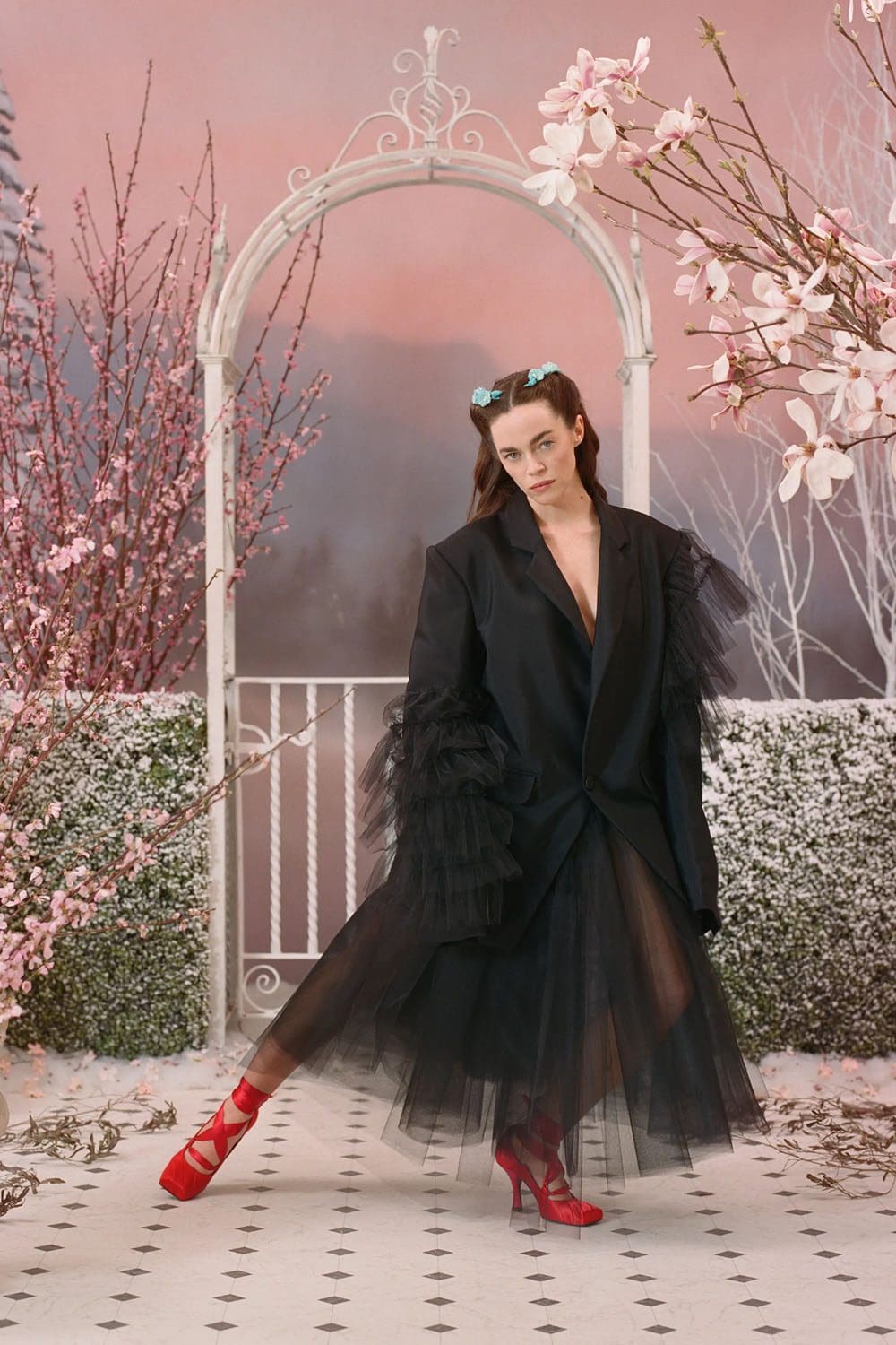 rodarte outono inverno 2022 2023 desenhado por Kate e Laura Mulleavy, foto por Daria Kobayashi Ritch runway revista (94)