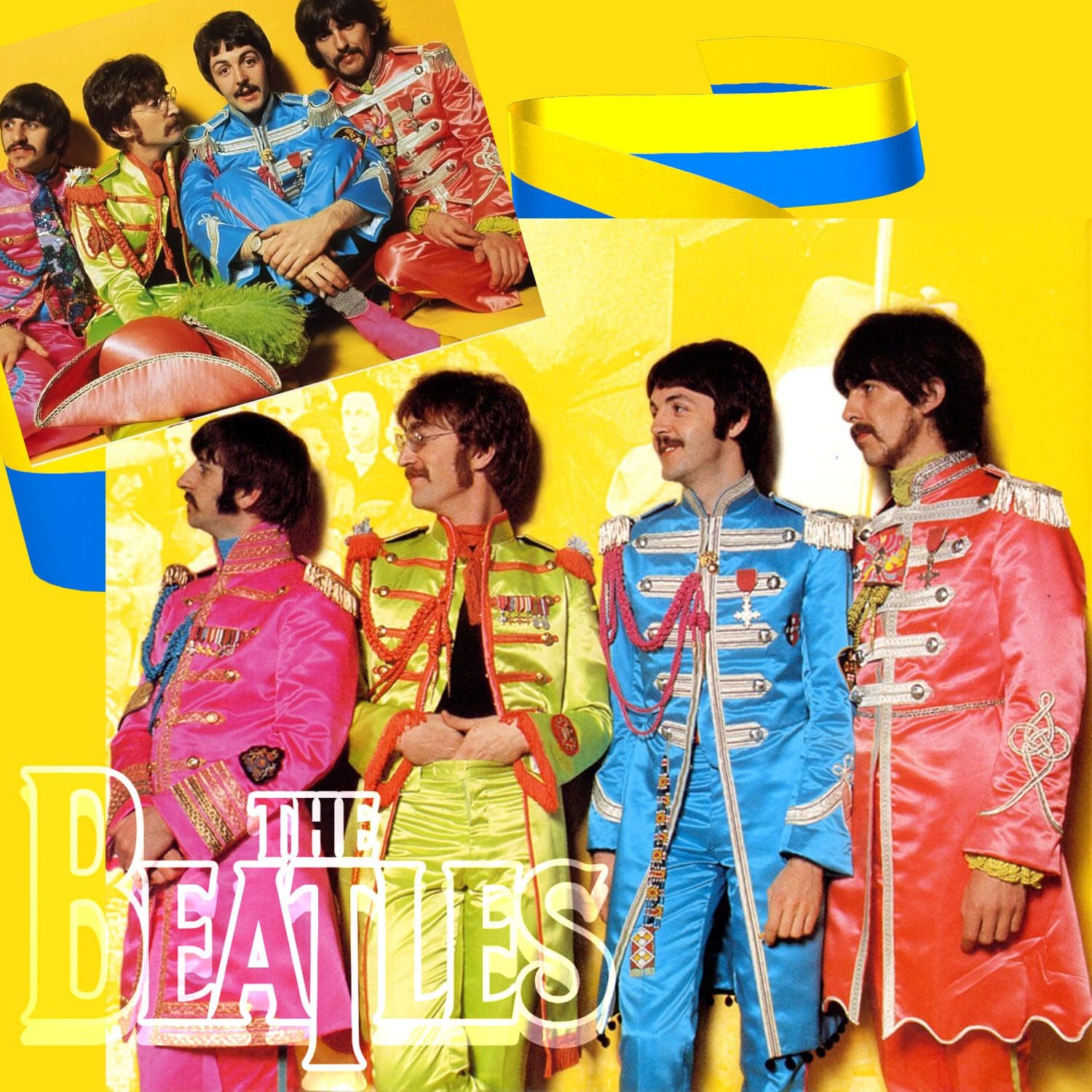 The Beatles in Nudie's Suits