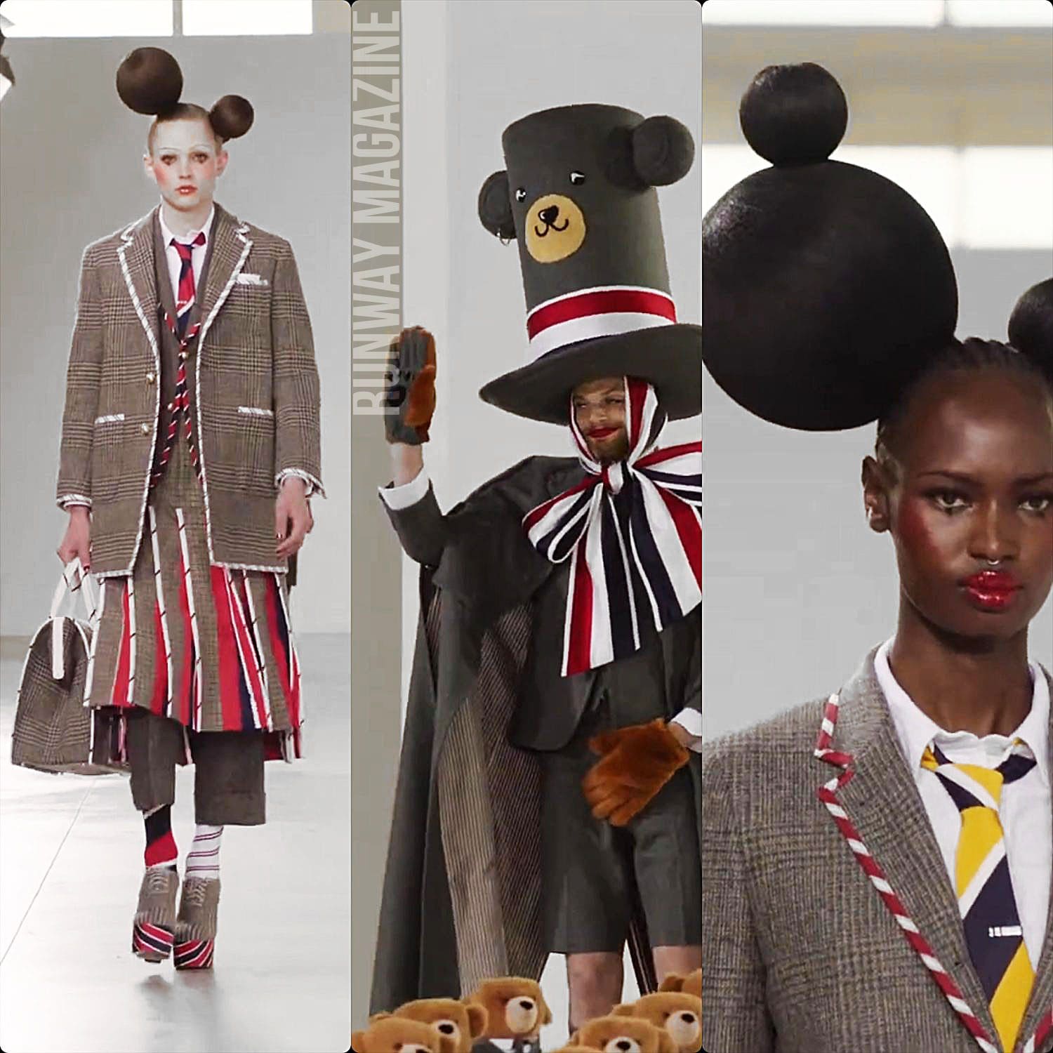 Thom Browne Herbst Winter 2022 2023 New york runway Zeitschrift (1)