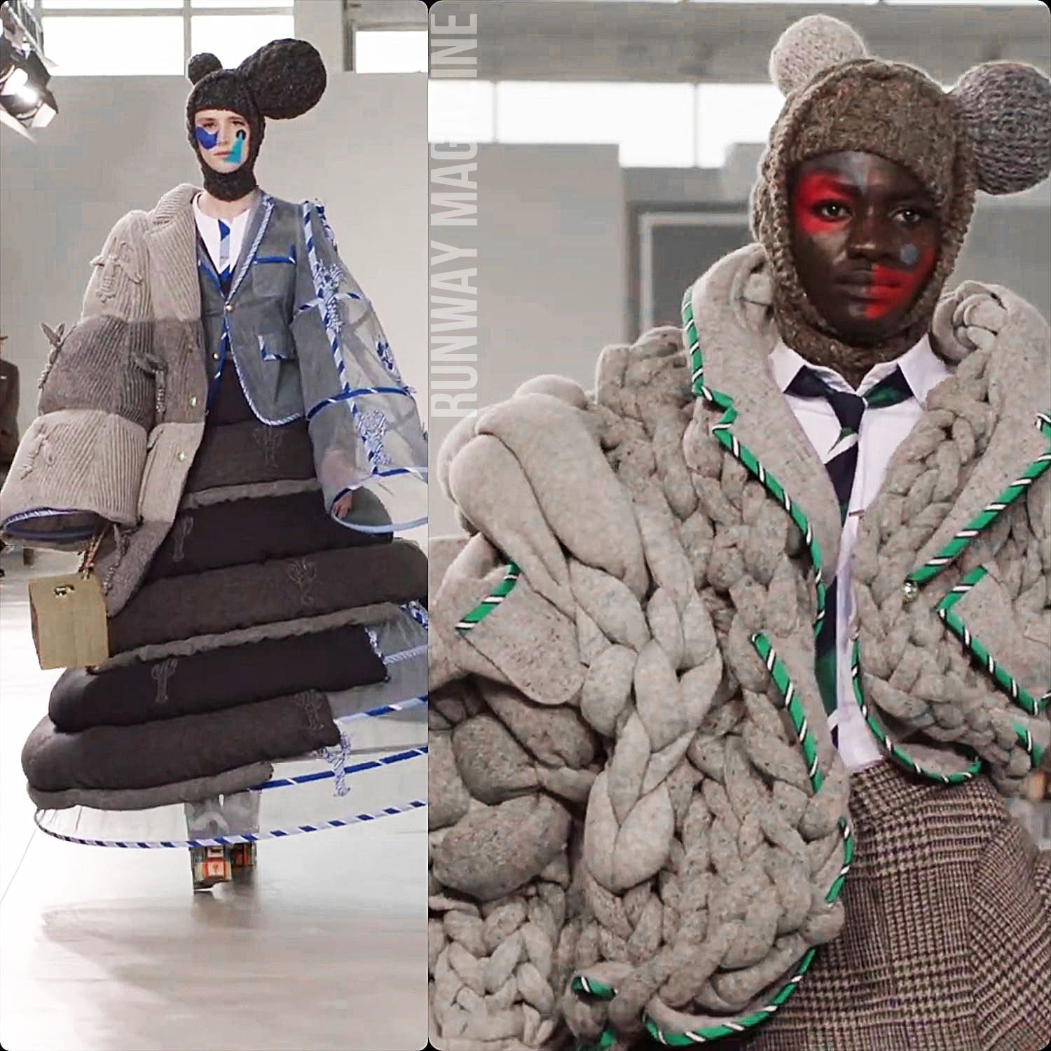 Thom Browne Herbst Winter 2022 2023 New york runway Zeitschrift (10)