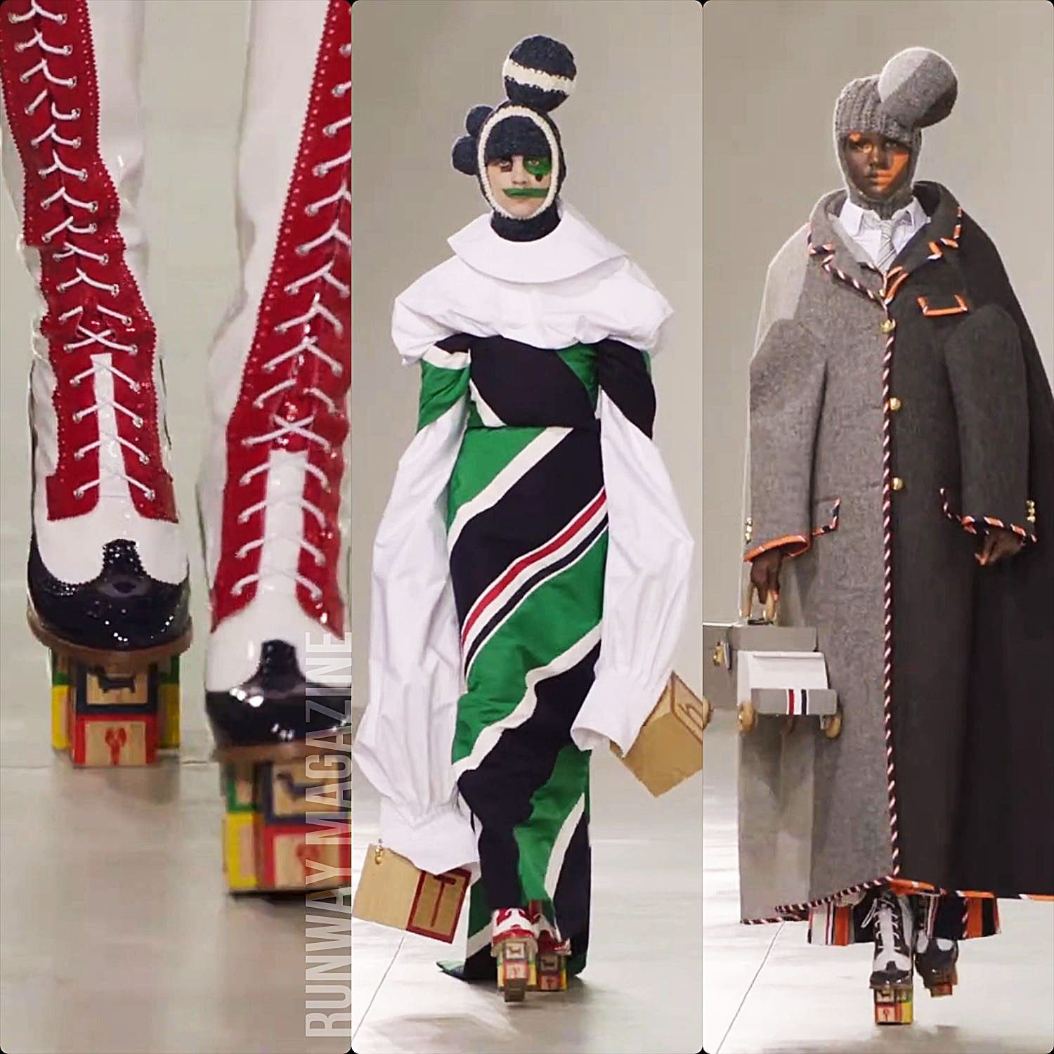 Thom Browne Herbst Winter 2022 2023 New york runway Zeitschrift (16)