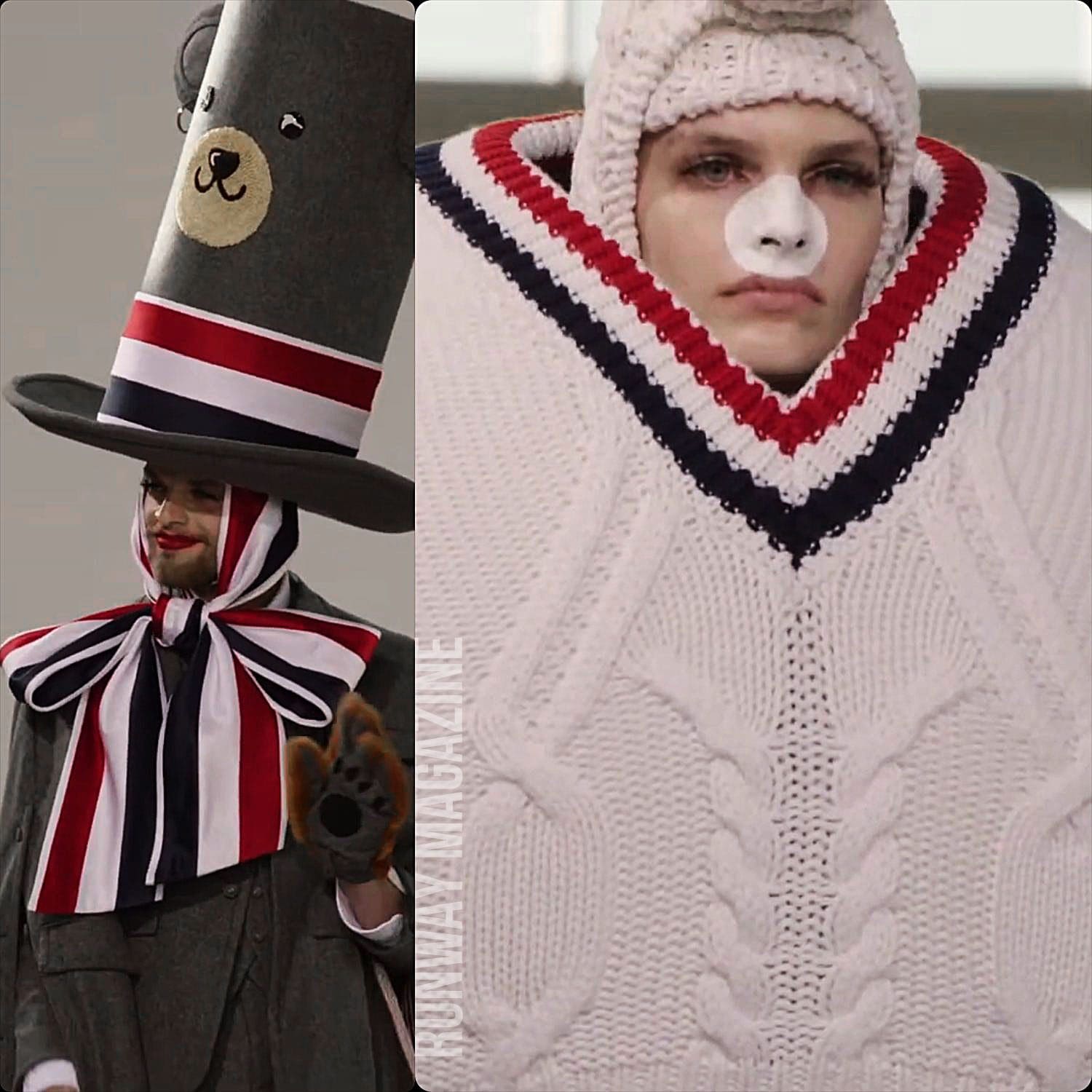 Thom Browne Herbst Winter 2022 2023 New york runway Zeitschrift (7)