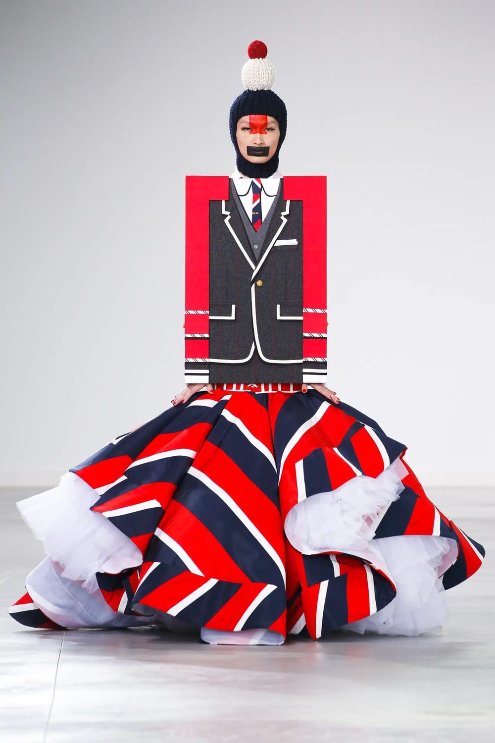 Thom Browne Herbst Winter 2022 2023 runway Zeitschrift (47)