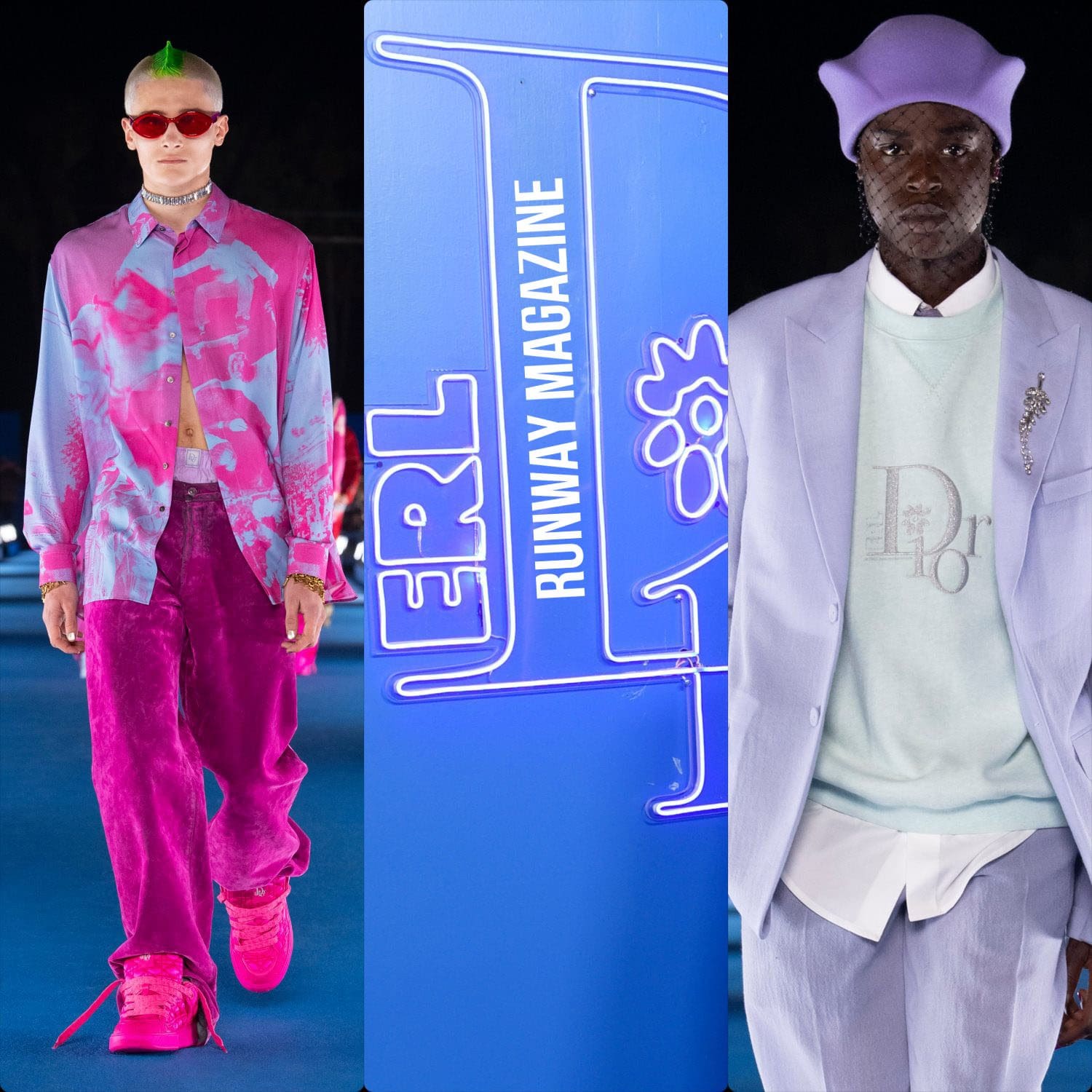 迪奥 (Dior) 男装 春季 2023 度假村 Runway 杂志