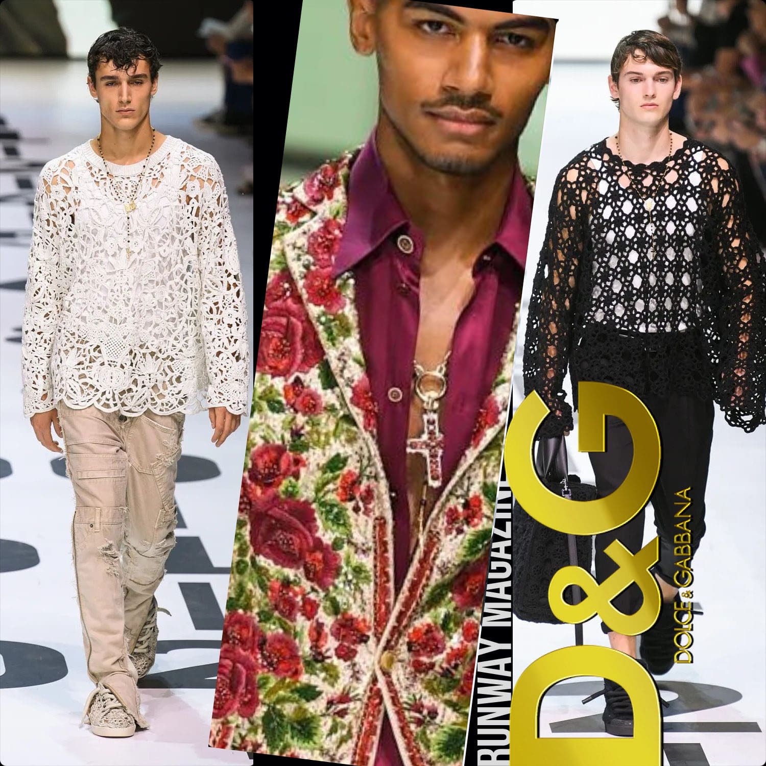 ドルチェ&ガッバーナ メンズ 春夏 2023 Runway 雑誌