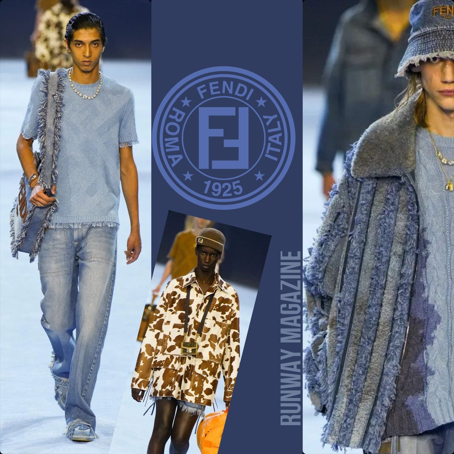 フェンディ メンズ 春夏 2023 Runway 雑誌