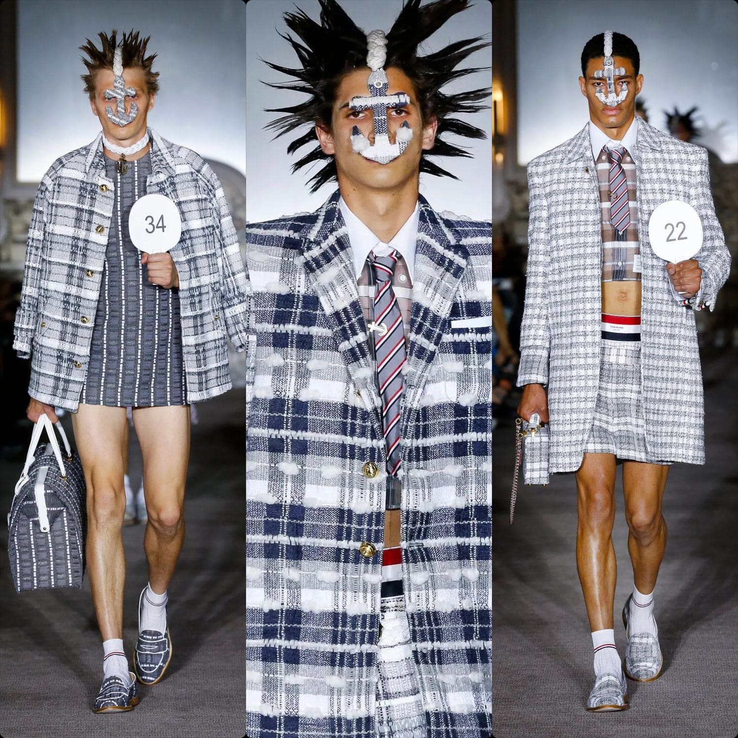 トム ブラウン 春夏 2023 Runway 雑誌