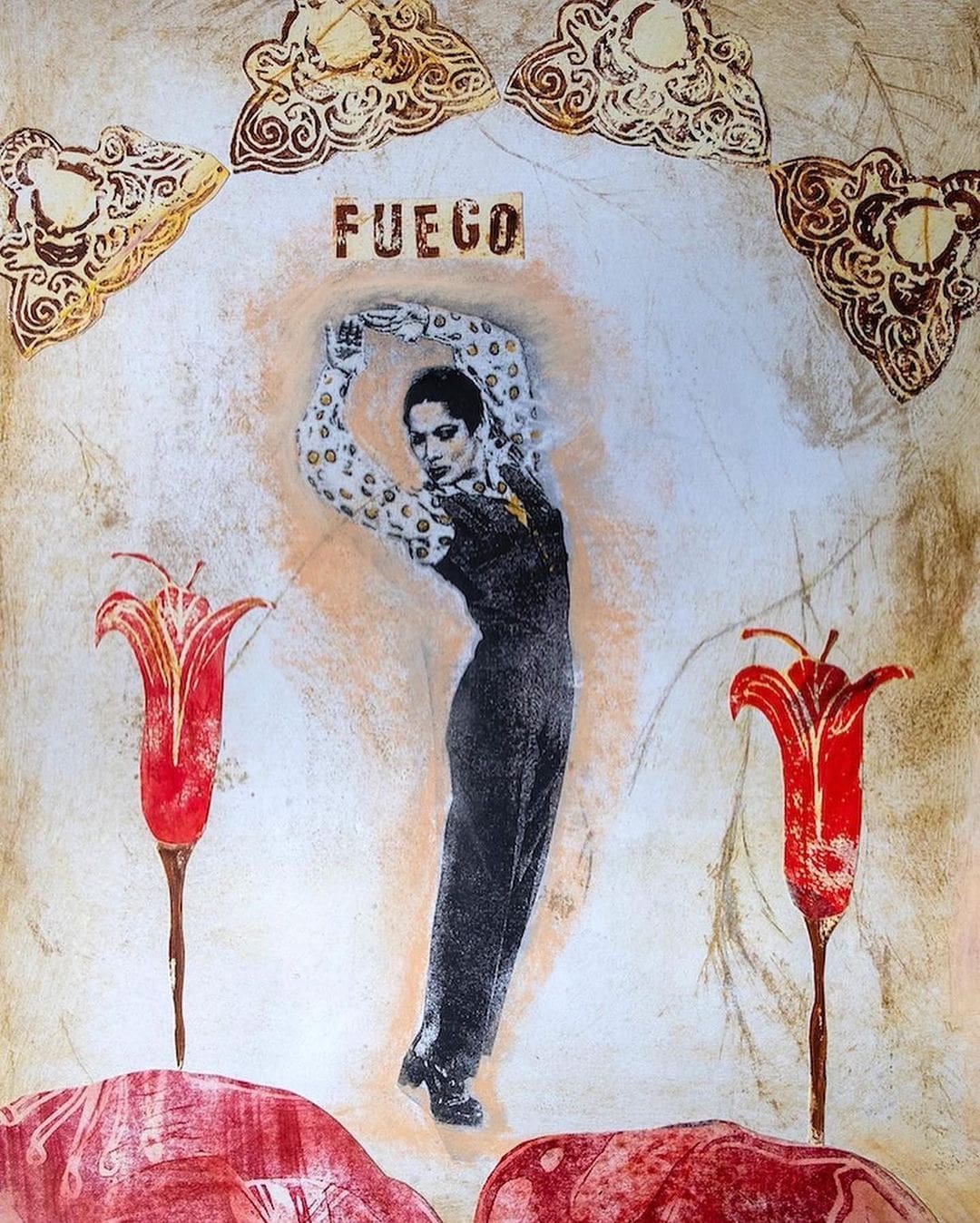 Carmen Amaya de María Ángeles Vila Tortosa para Dior Cruise 2023
