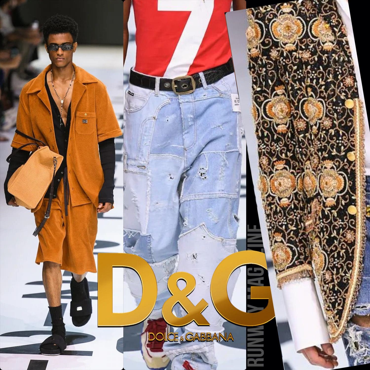 ドルチェ&ガッバーナ メンズ 春夏 2023 Runway 雑誌