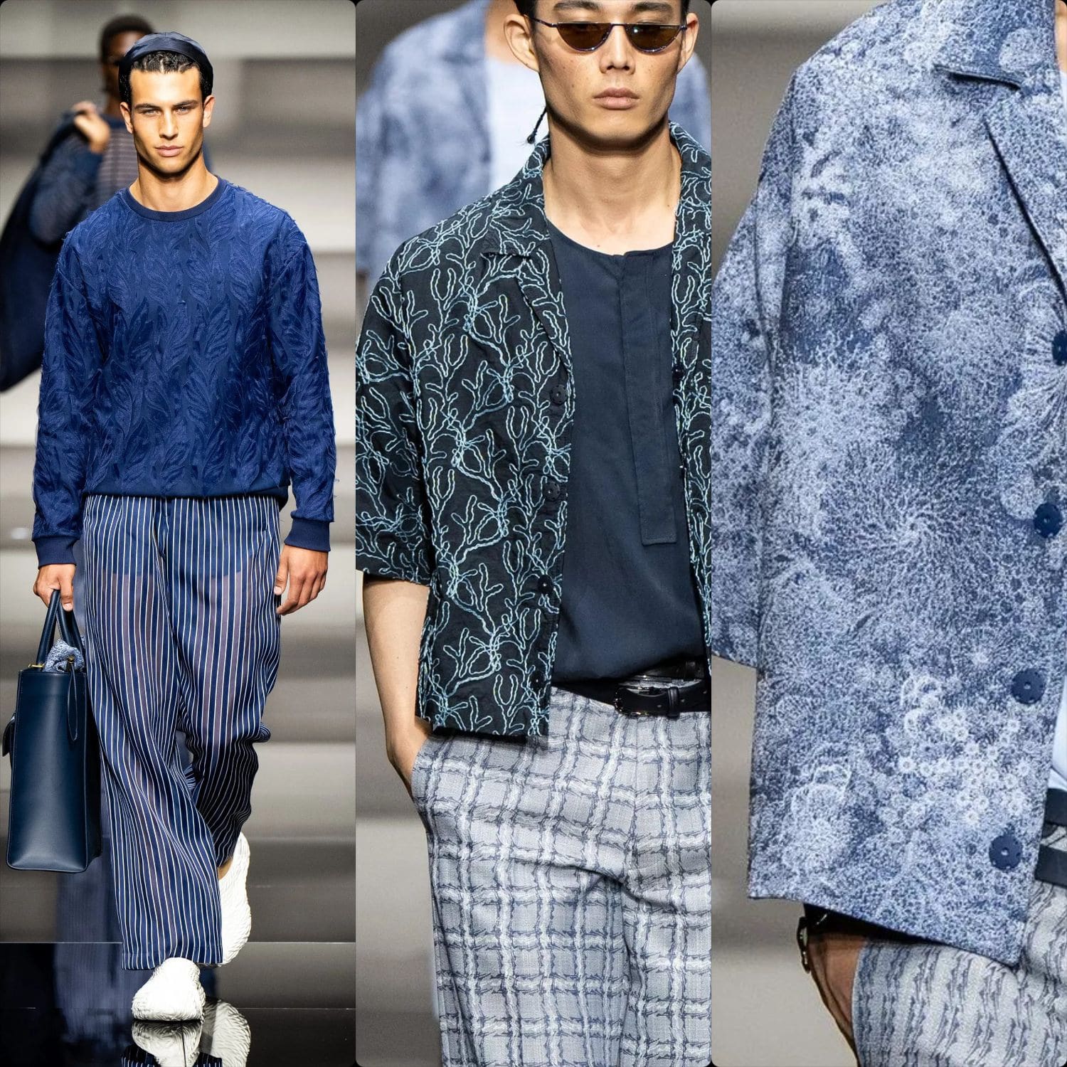 Emporio Armani Herren Frühling Sommer 2023 Runway Magazin