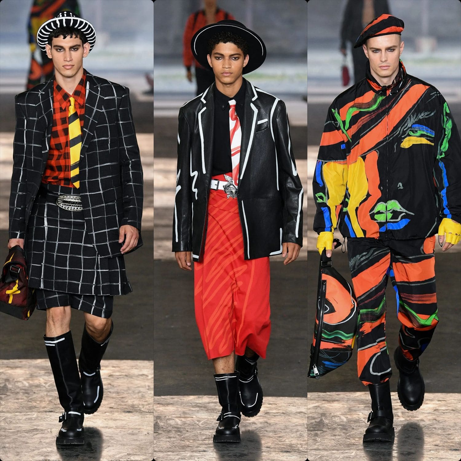 Moschino Homme Printemps Été 2023 Runway Magazine