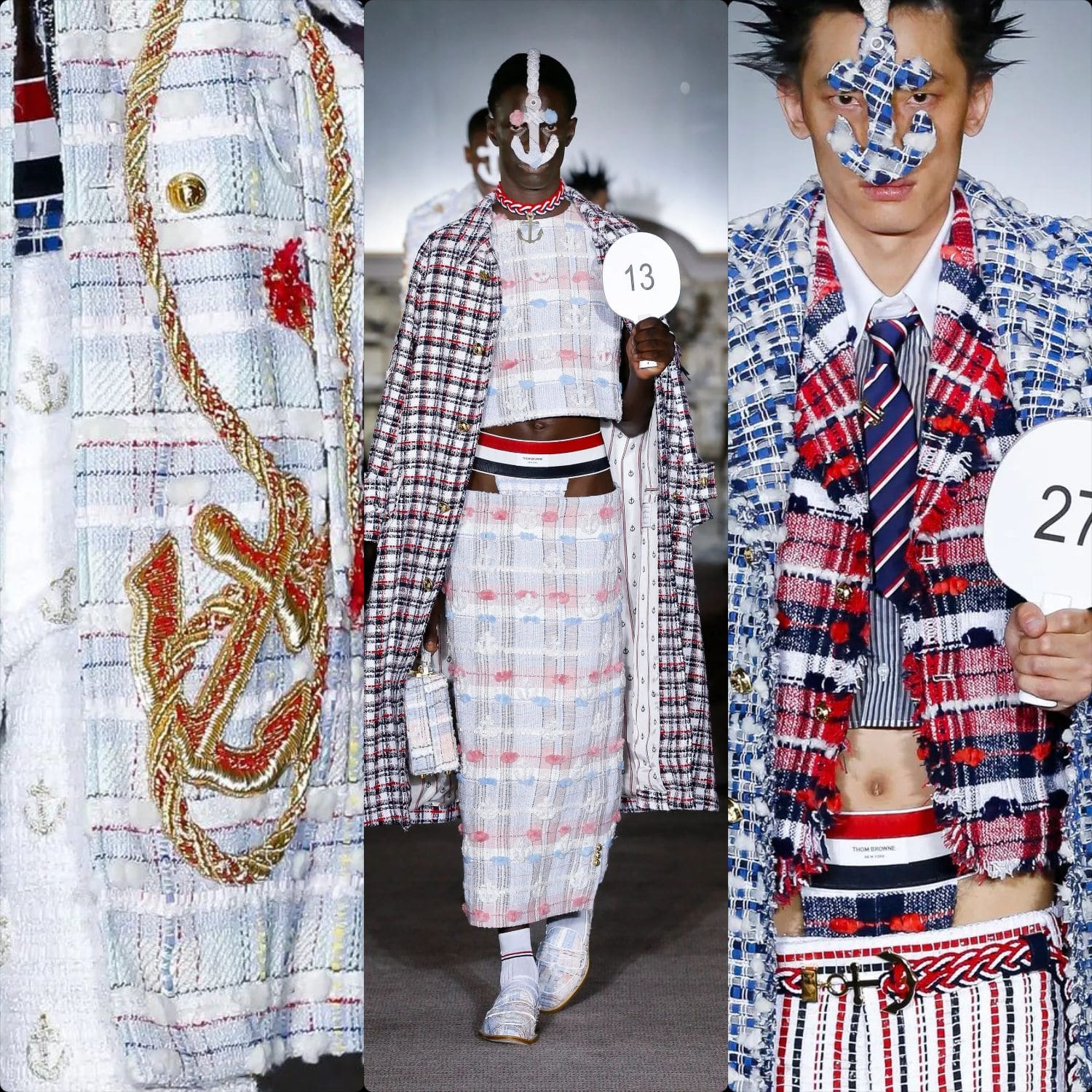 トム ブラウン 春夏 2023 Runway 雑誌