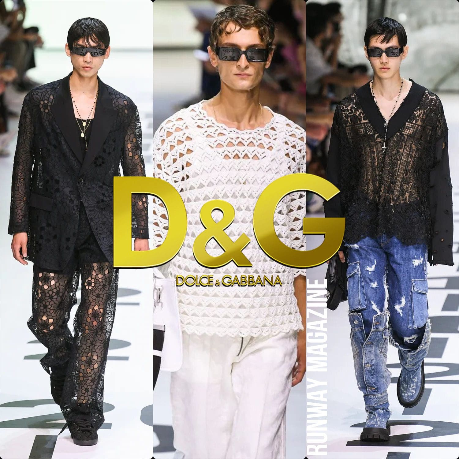 ドルチェ&ガッバーナ メンズ 春夏 2023 Runway 雑誌