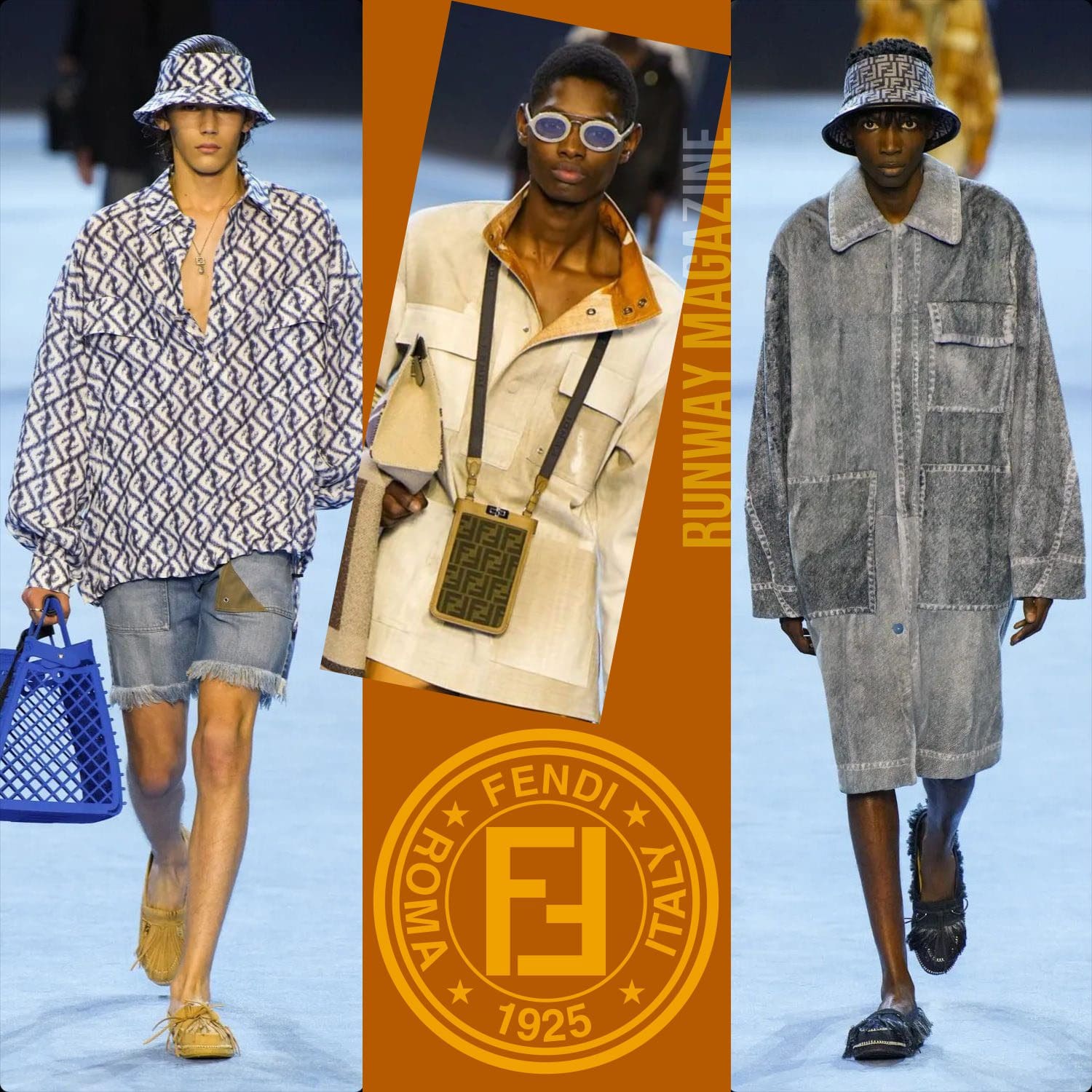 フェンディ メンズ 春夏 2023 Runway 雑誌