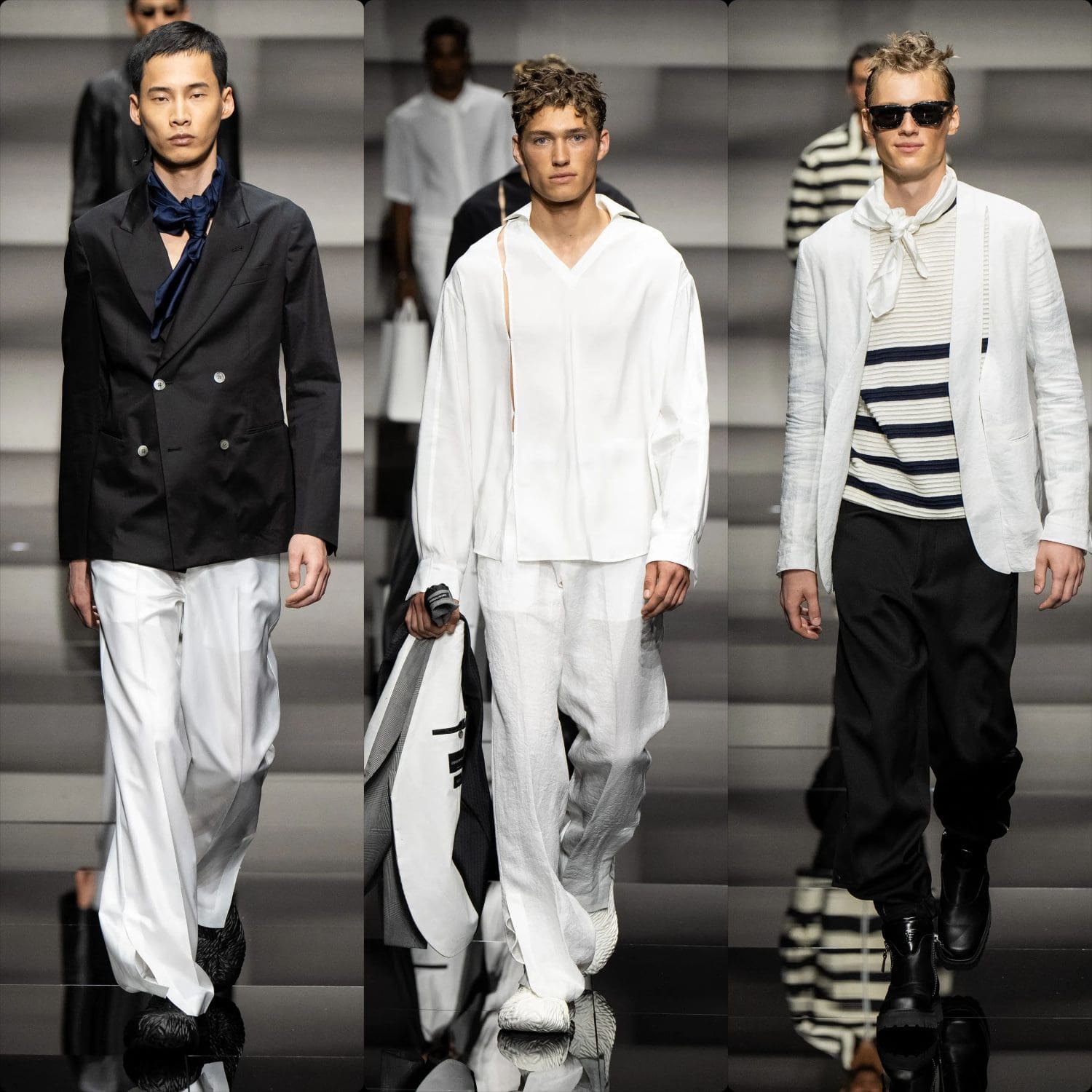 Emporio Armani Herren Frühling Sommer 2023 Runway Magazin