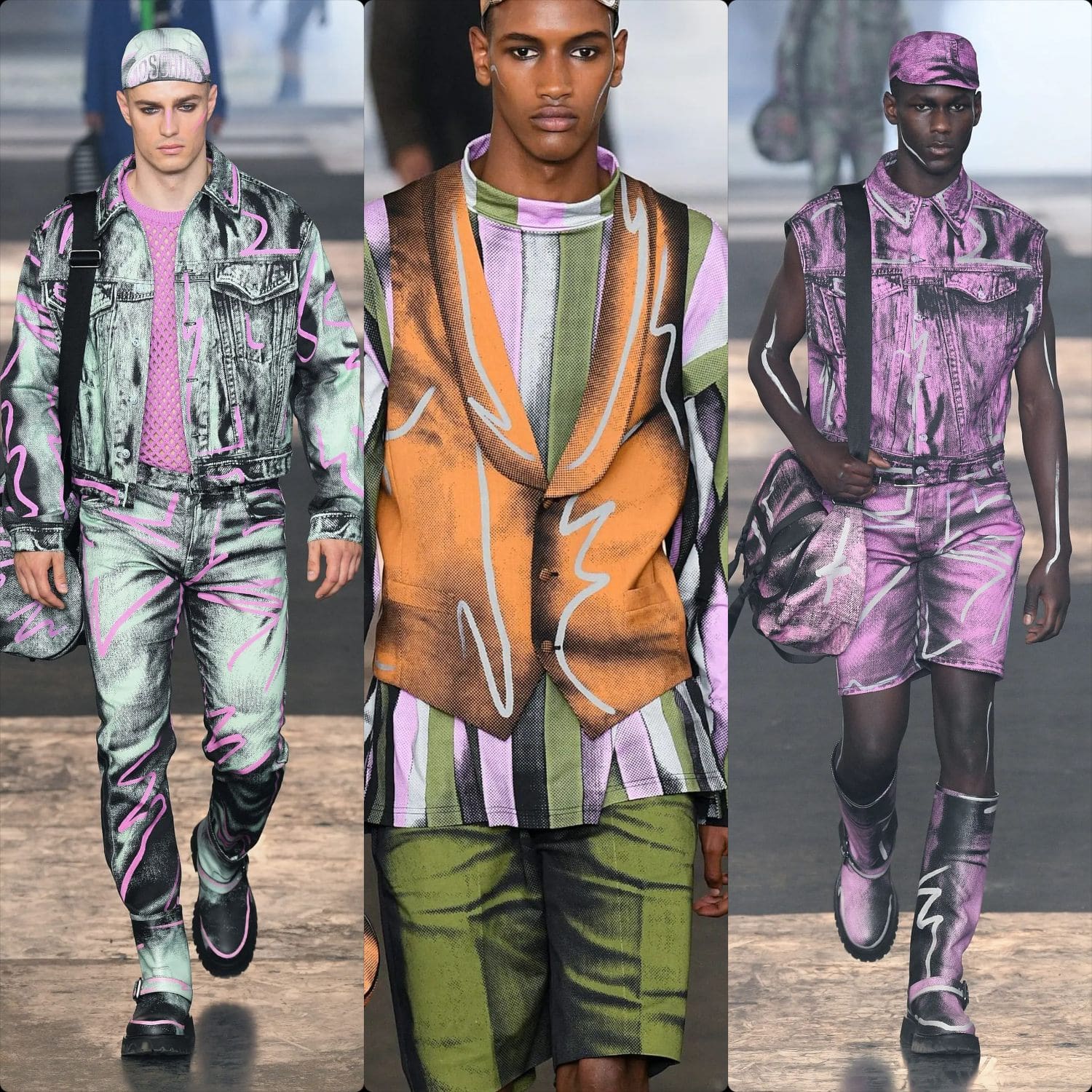 Moschino Homme Printemps Été 2023 Runway Magazine