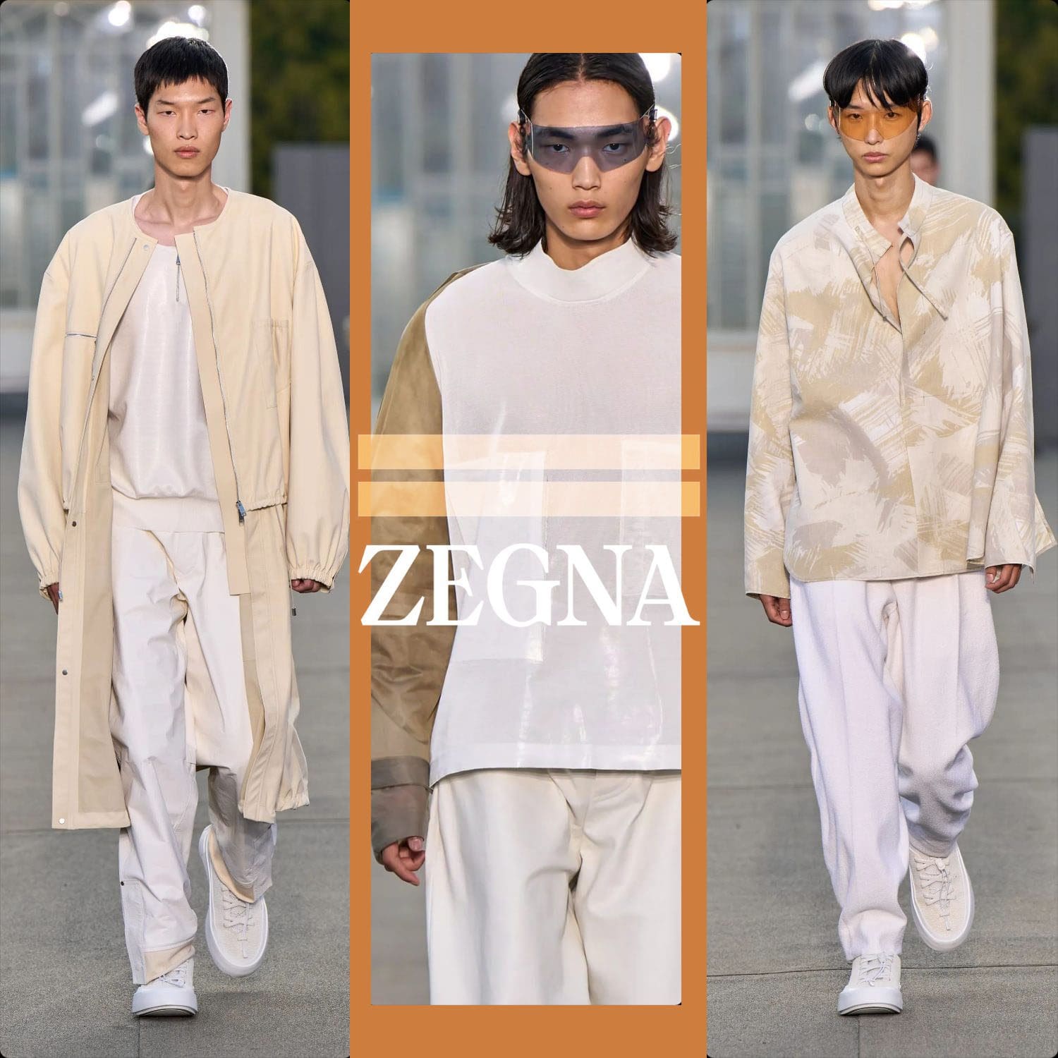 Zegna Homens Primavera Verão 2023 Runway revista