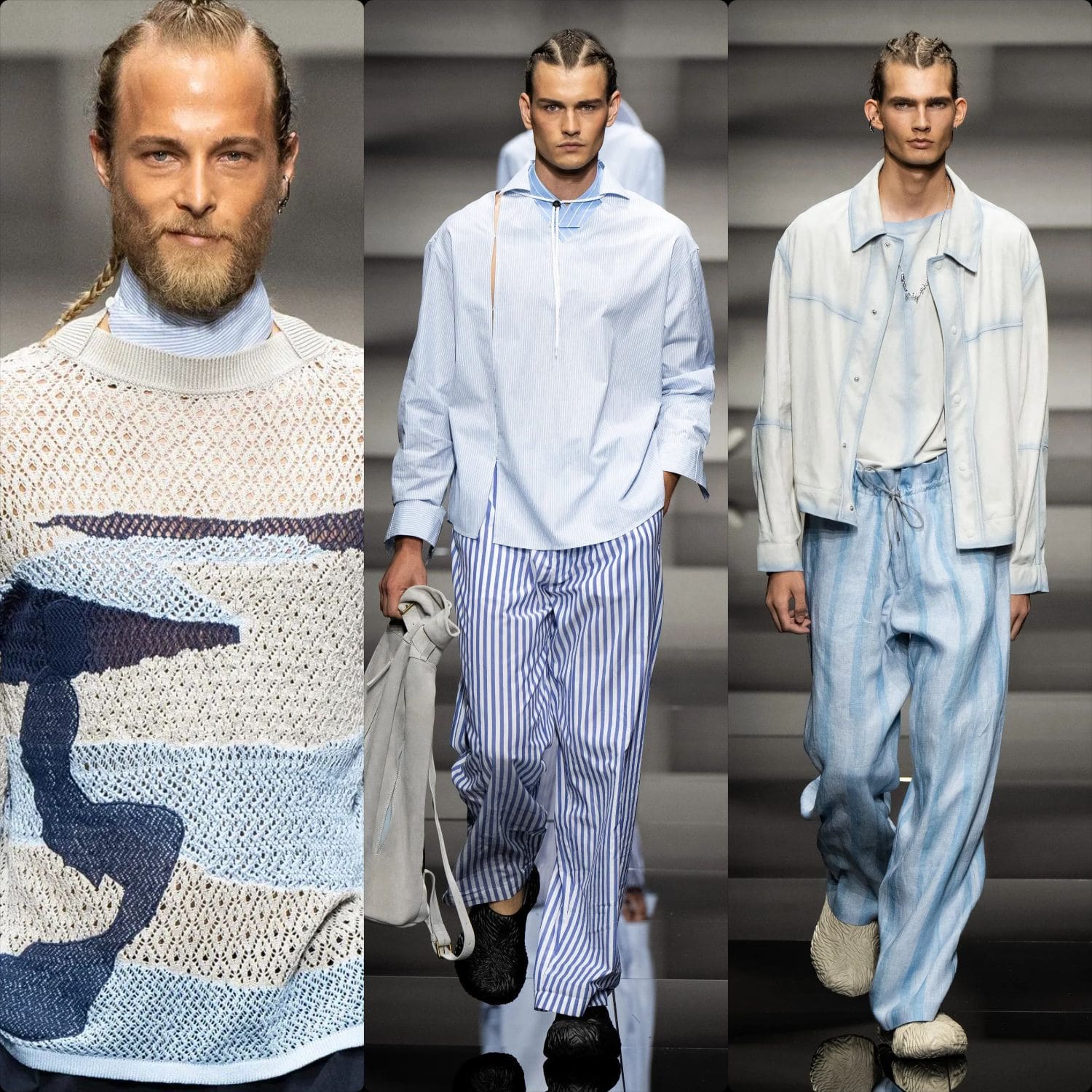 Emporio Armani Herren Frühling Sommer 2023 Runway Magazin