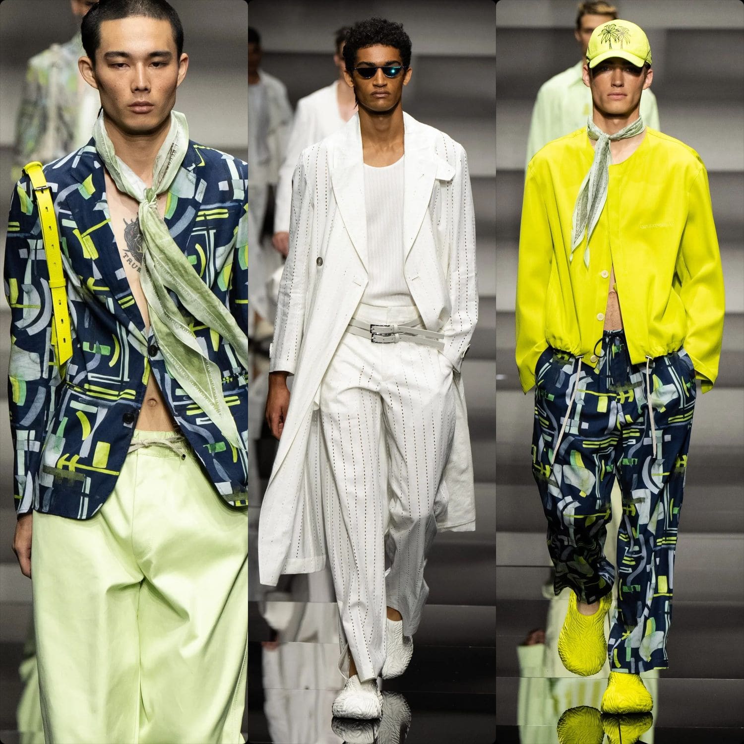 Emporio Armani Herren Frühling Sommer 2023 Runway Magazin
