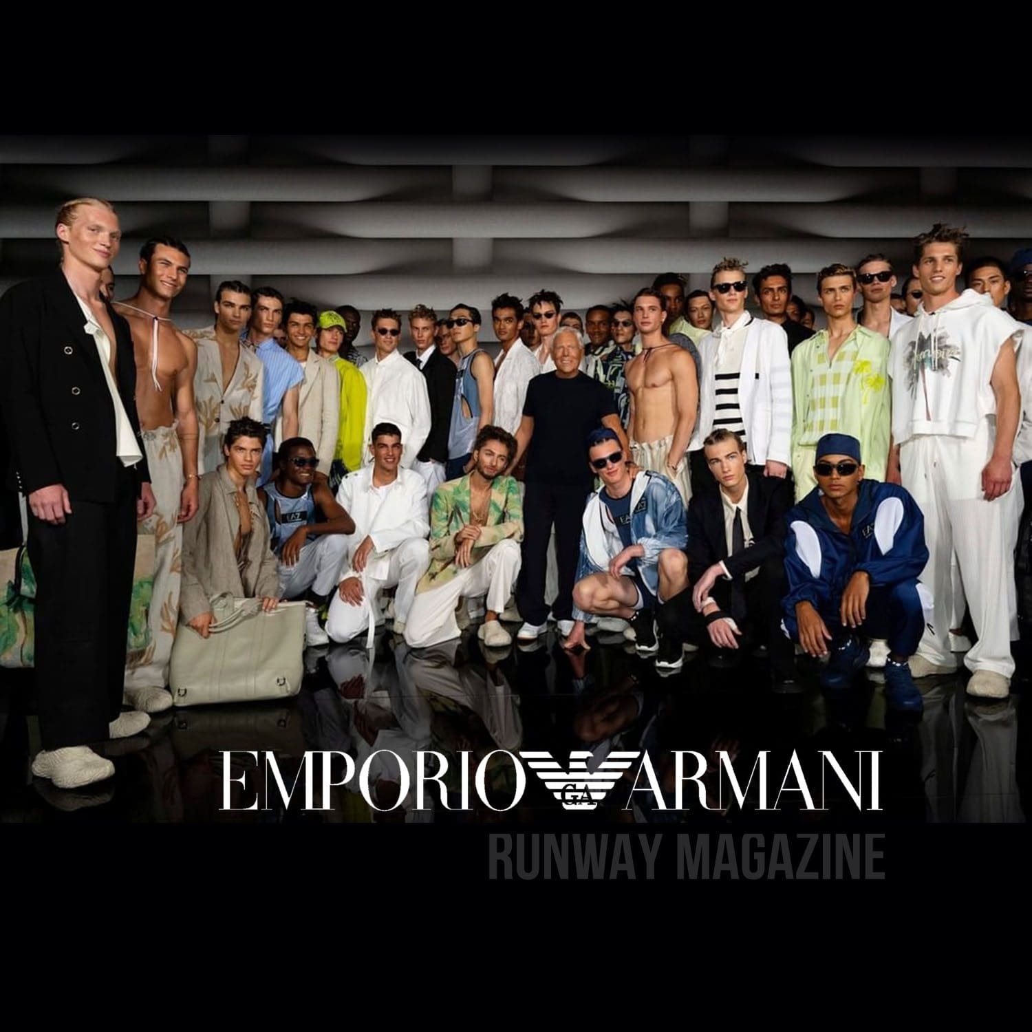 Emporio Armani Herren Frühling Sommer 2023 Runway Magazin