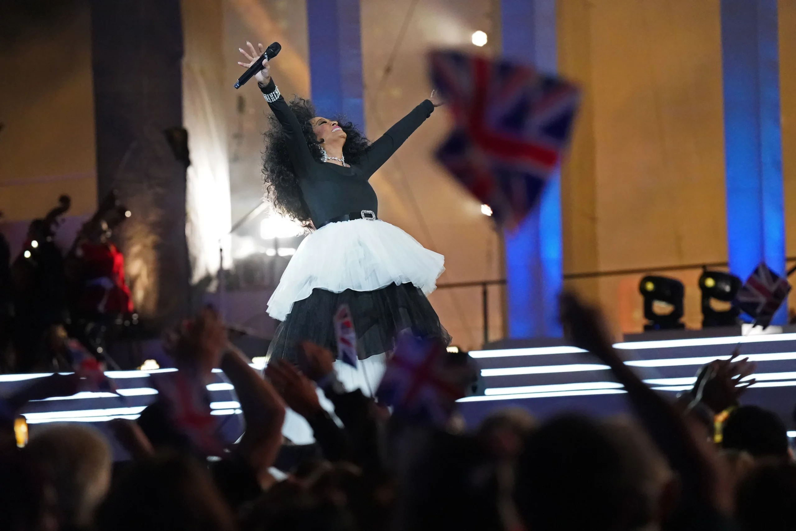 Diana Ross performance at Platinum Jubilee concert